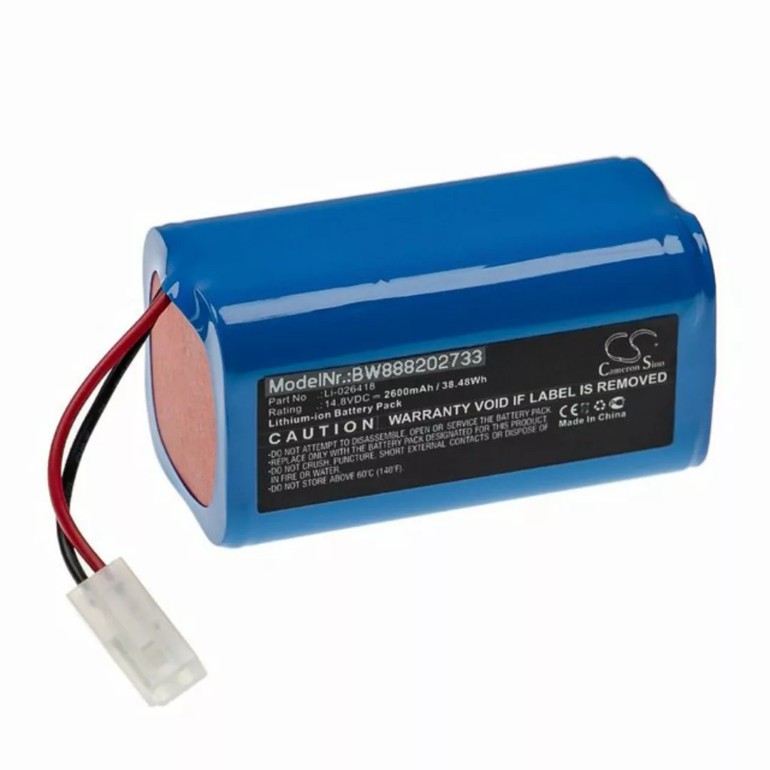 vhbw kompatibel mit Upcan X3 Staubsauger-Akku Li-Ion 2600 mAh (14,4 V) günstig online kaufen