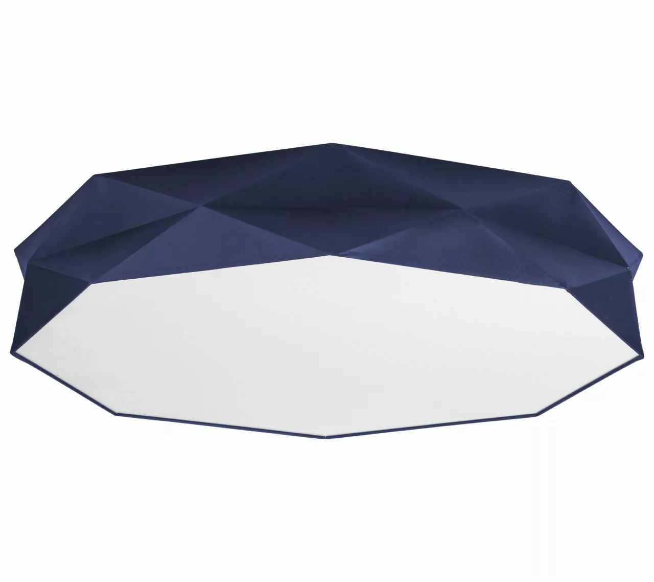 Deckenleuchte Stoff Blau 86 cm Kantoor günstig online kaufen