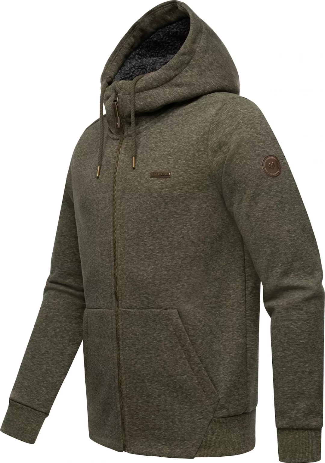 Ragwear Kapuzensweatjacke "Fabbian", Herren Basic Sweatjacke mit kuschelige günstig online kaufen