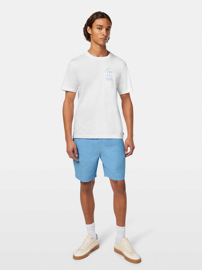 Scotch And Soda Logo T-Shirt Weiß - Größe XXL günstig online kaufen