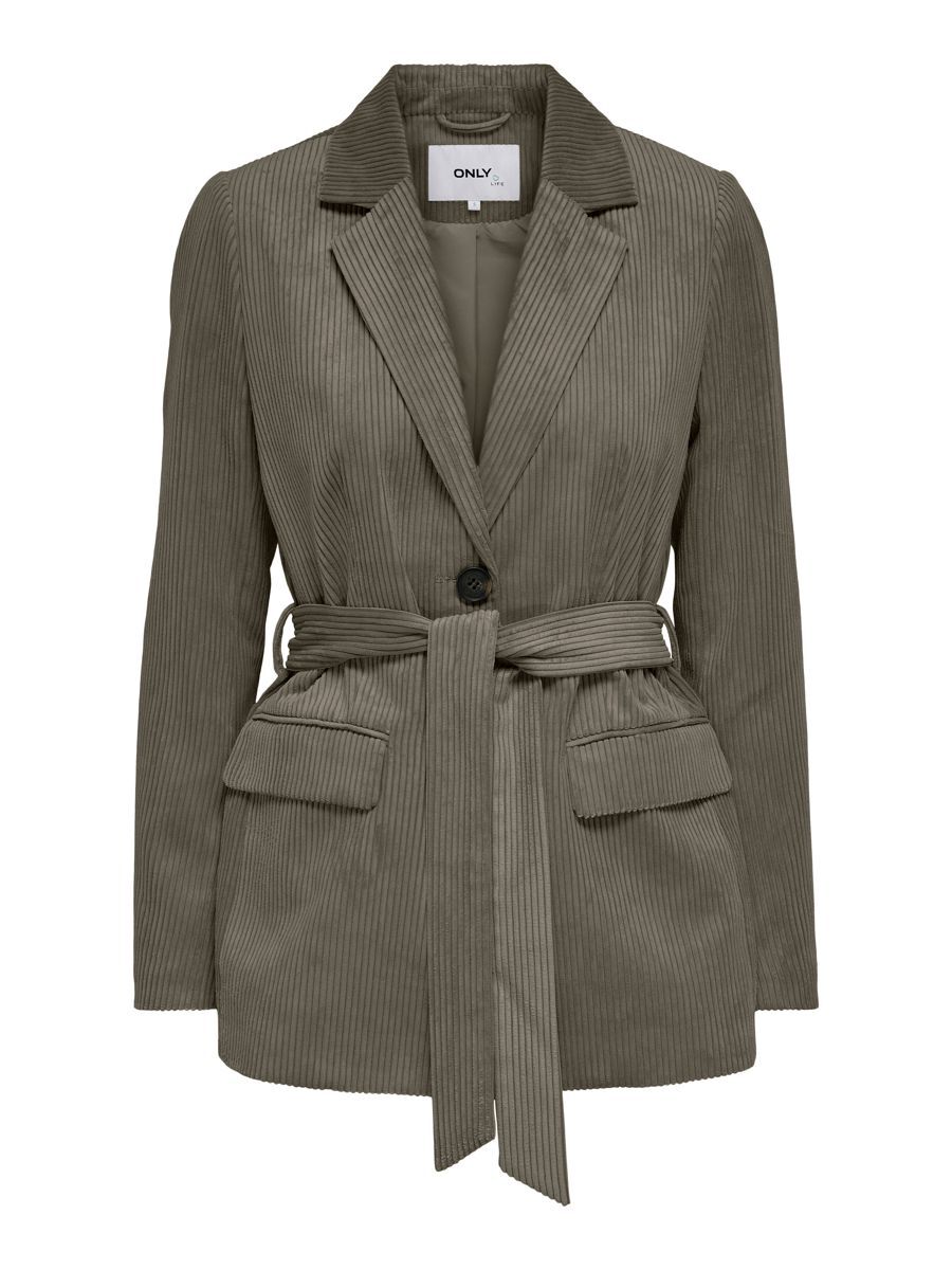 ONLY Belted Corduroy Blazer Damen Braun günstig online kaufen