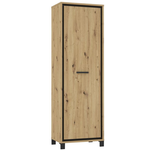 expendio Garderobenschrank Trace 4 Artisan Eiche Nb. / Schwarz Eiche Nb., 6 günstig online kaufen