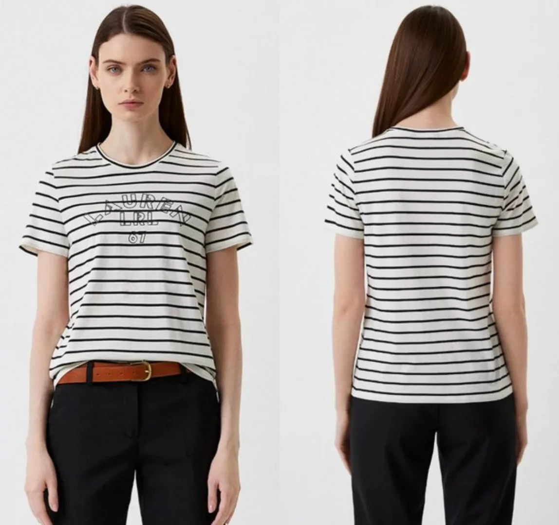 Ralph Lauren T-Shirt LAUREN RALPH LAUREN Logo Label Print T-shirt Blouse He günstig online kaufen