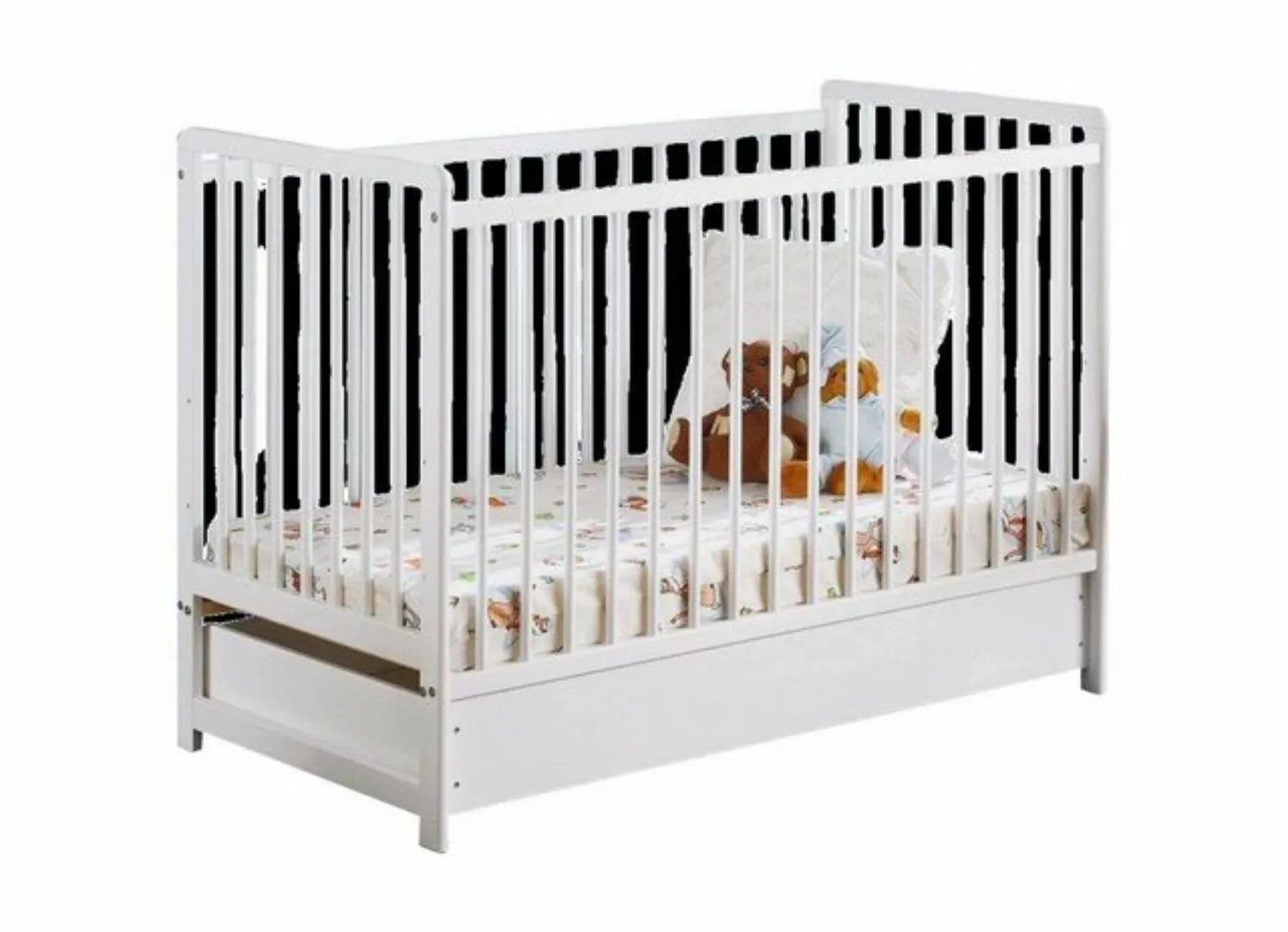 JVmoebel Kinderbett Design Moderne Babybett Neu Luxus Holz Möbel, Made in E günstig online kaufen