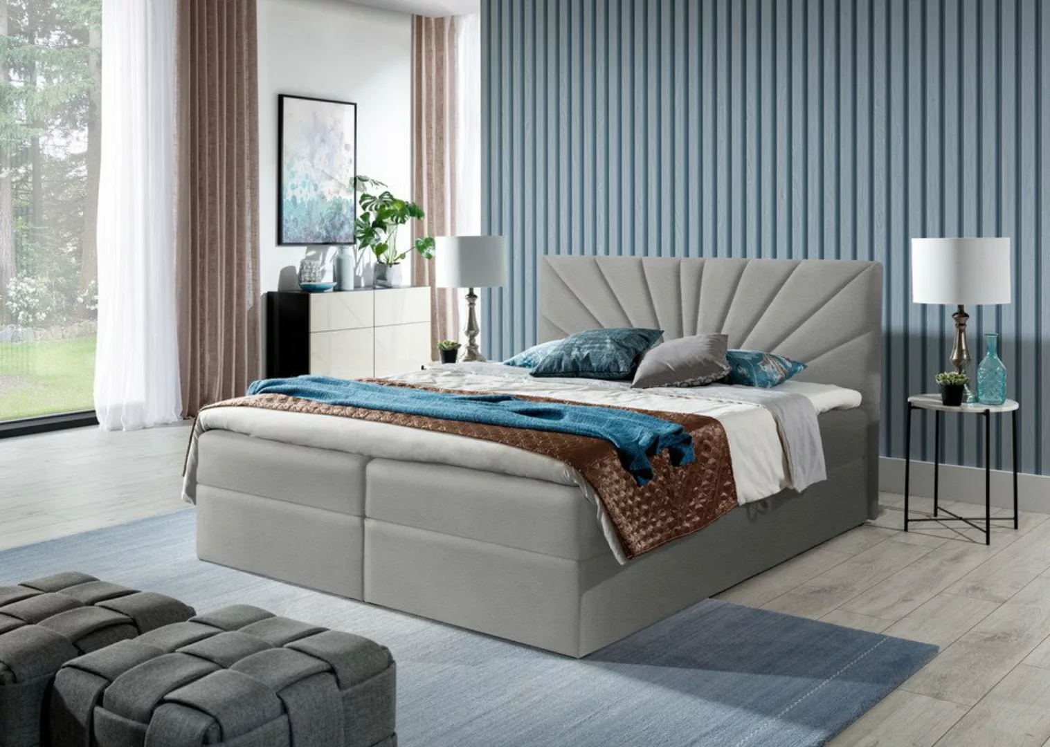 99rooms Boxspringbett Lazzaro (Schlafzimmerbett, Bett), Design günstig online kaufen