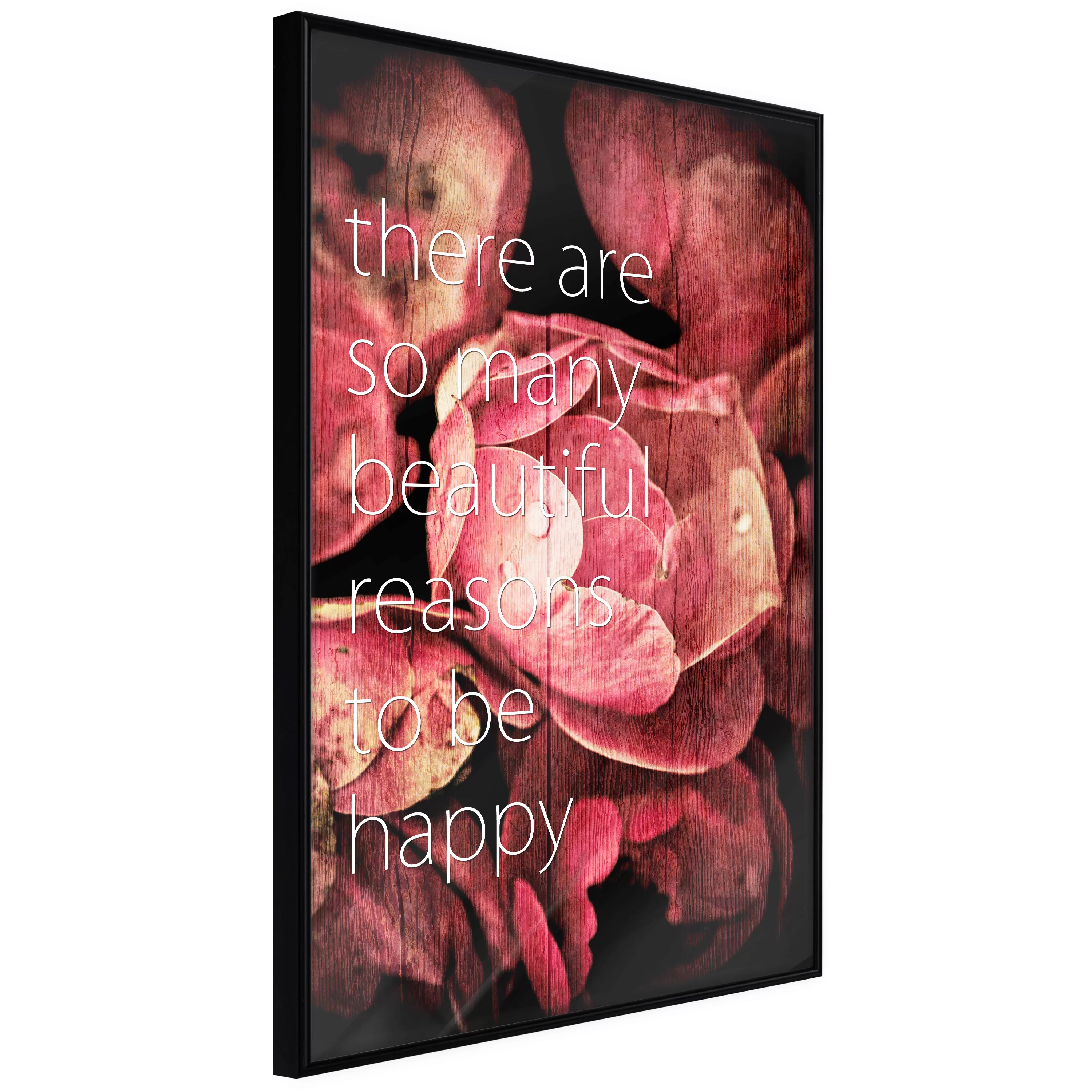 Poster - Many Reasons To Be Happy günstig online kaufen