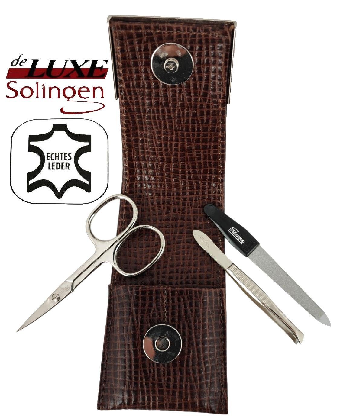 EloModa Maniküre-Etui 3-teiliges Solingen Maniküre Set günstig online kaufen