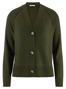 Strickjacke Peter Hahn grün günstig online kaufen