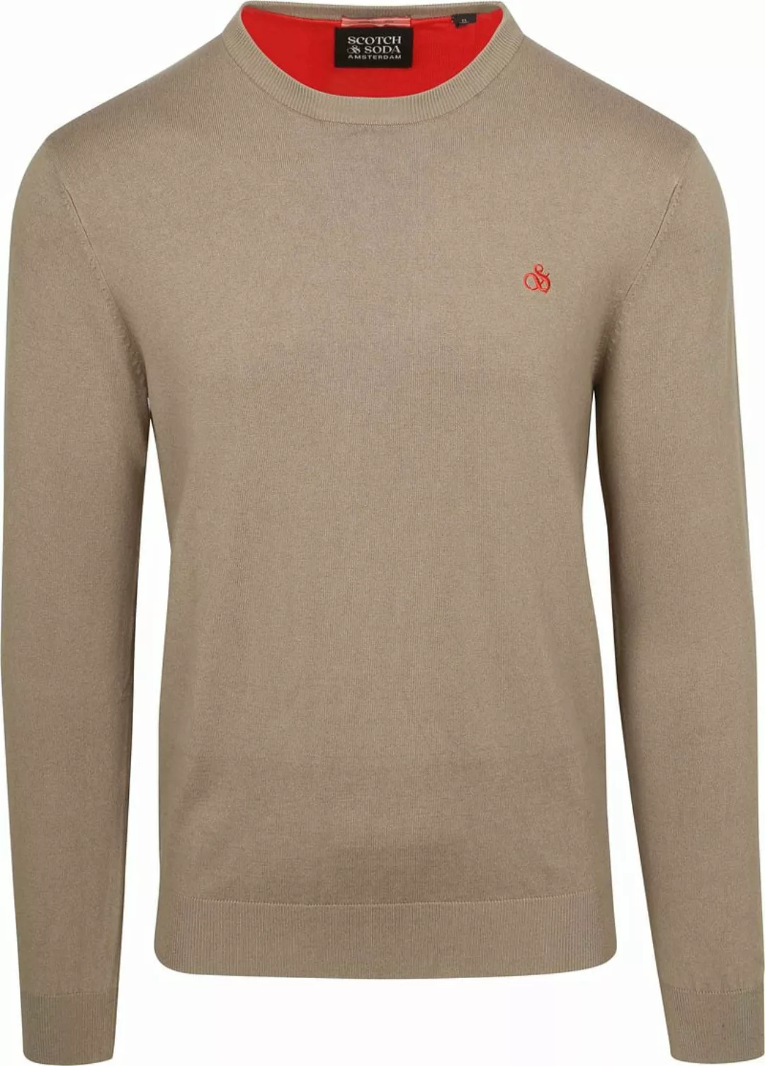 Scotch and Soda Essential Pullover Beige - Größe XL günstig online kaufen