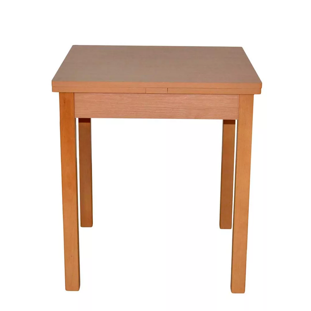 Esszimmer Sitzgruppe Tisch ausziehbar Stühle in Hellgrau (dreiteilig) günstig online kaufen