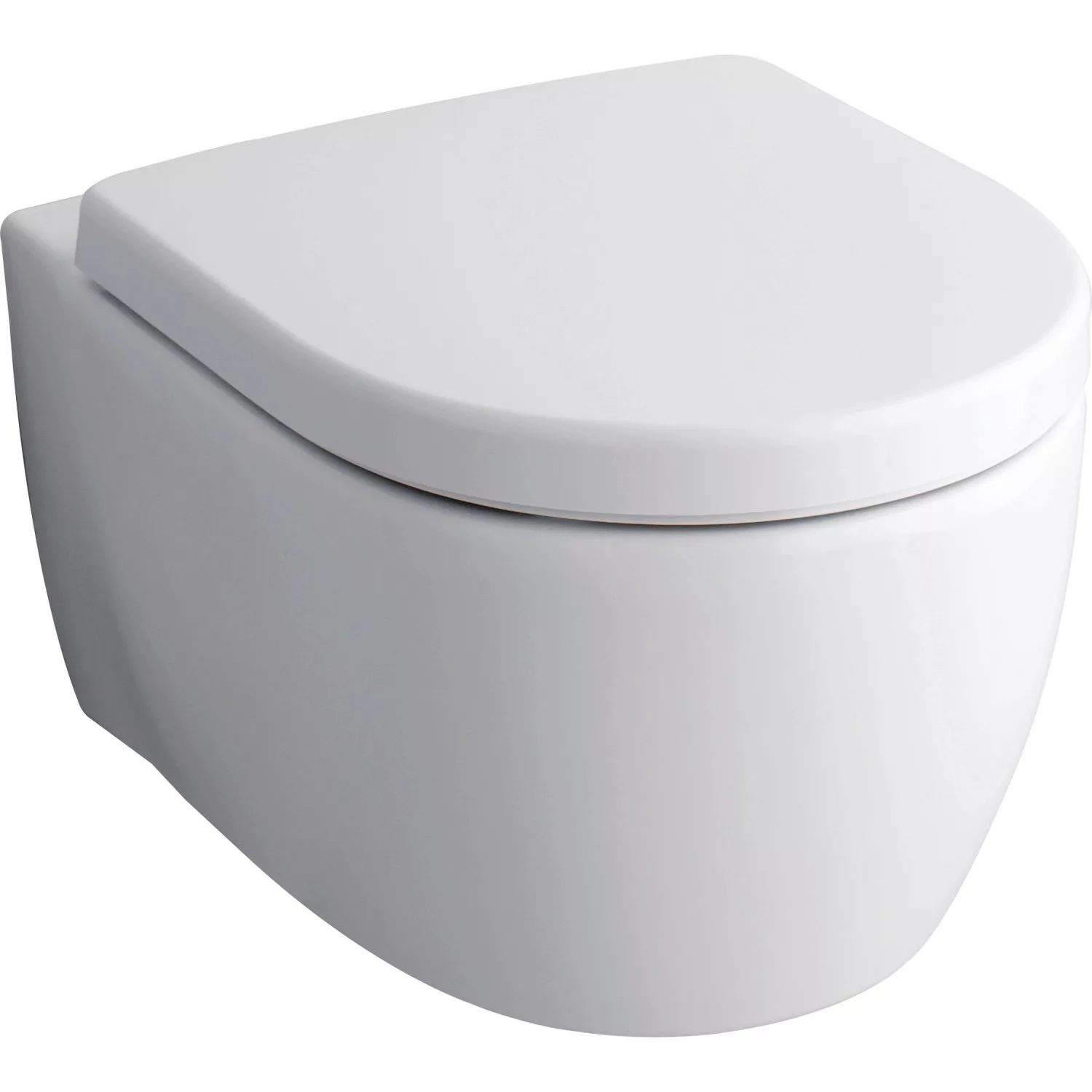 Geberit Tiefspül Wand-WC-Set iCon Spülrandlos Inkl. WC-Sitz Weiß günstig online kaufen