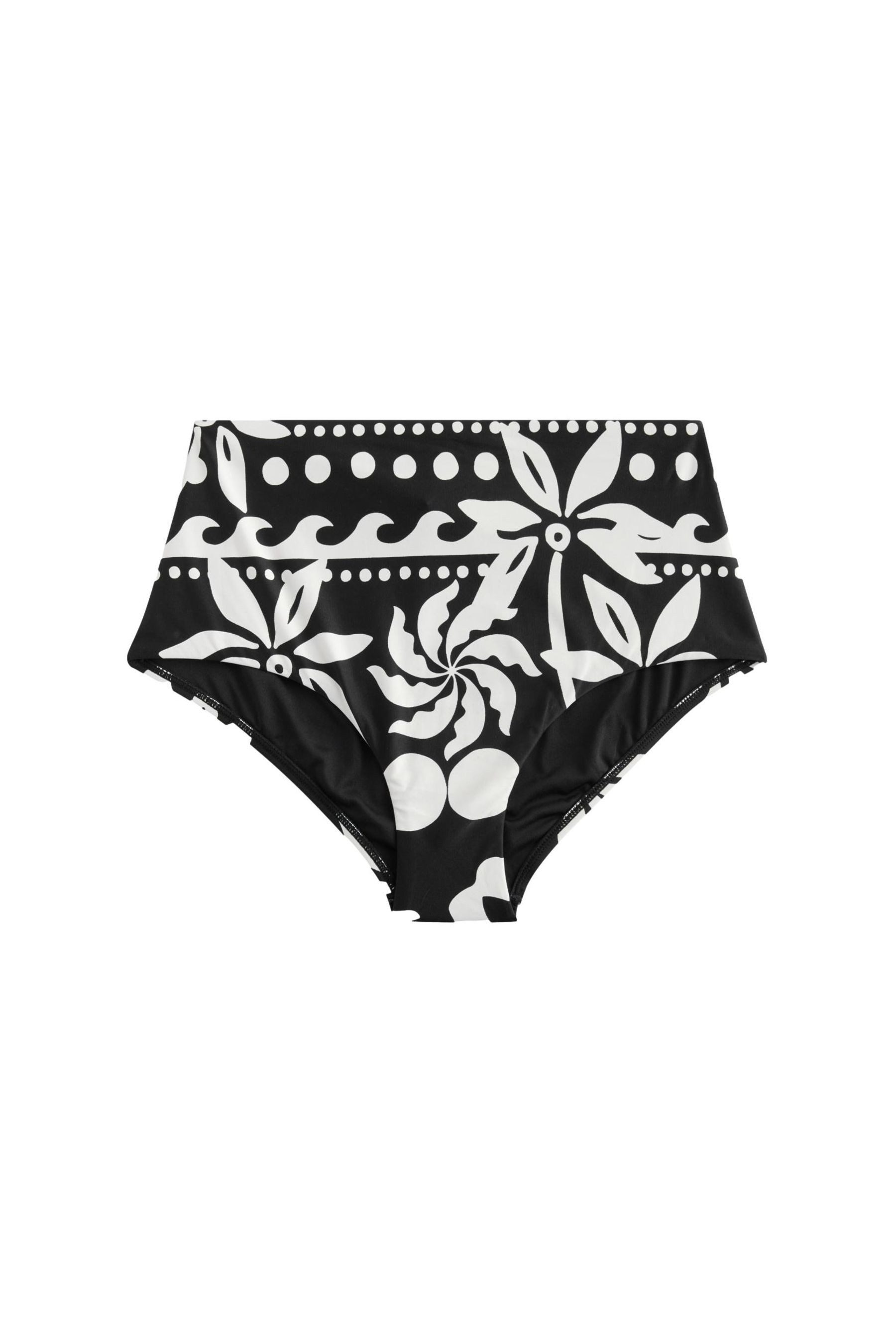 Next Bikini-Hose Hochbund-Bikinihose mit Print (1-St) günstig online kaufen