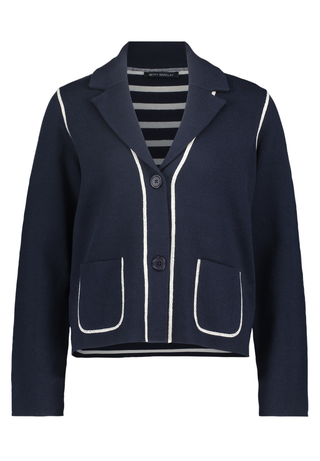 Betty Barclay Strickjacke Betty Barclay Strick-Cardigan langarm (1-tlg) Kra günstig online kaufen