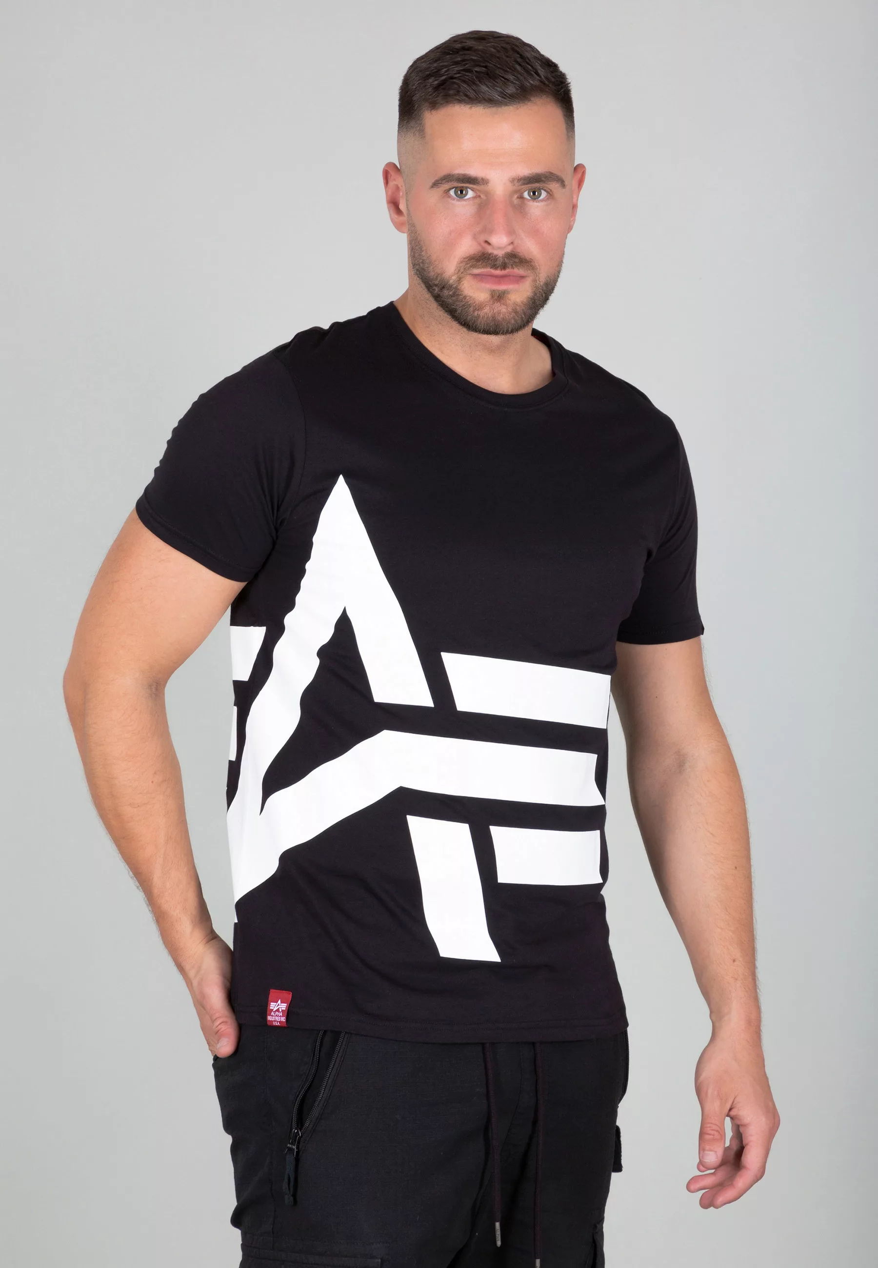 Alpha Industries T-Shirt "Alpha Industries Men - T-Shirts Side Logo T" günstig online kaufen
