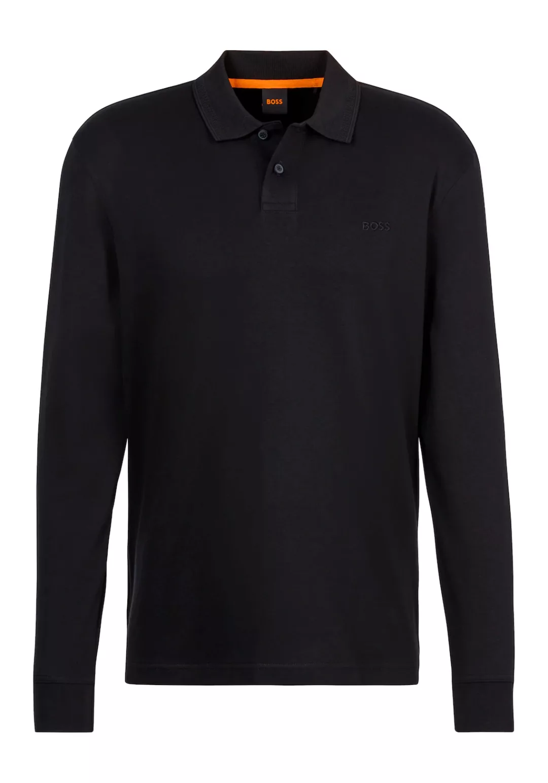 BOSS ORANGE Poloshirt "Pe interlock long", mit Polokragen günstig online kaufen