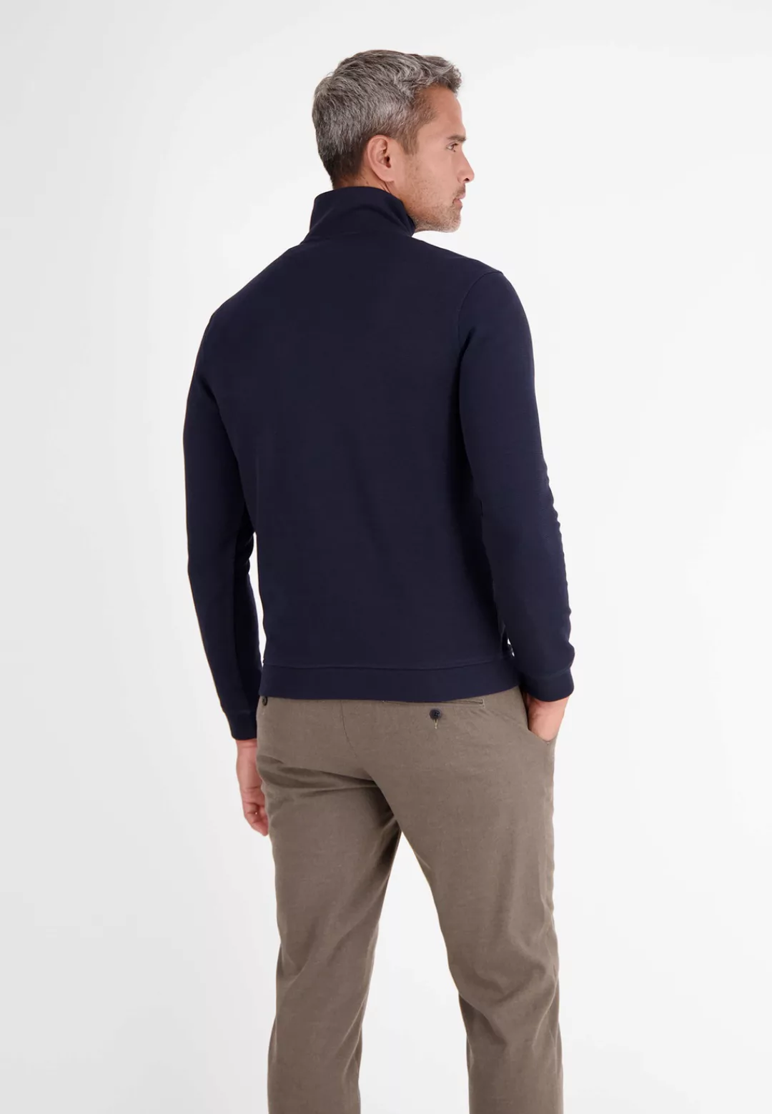 LERROS Poloshirt "LERROS Langarmpolo mit Fineliner-Streifen" günstig online kaufen