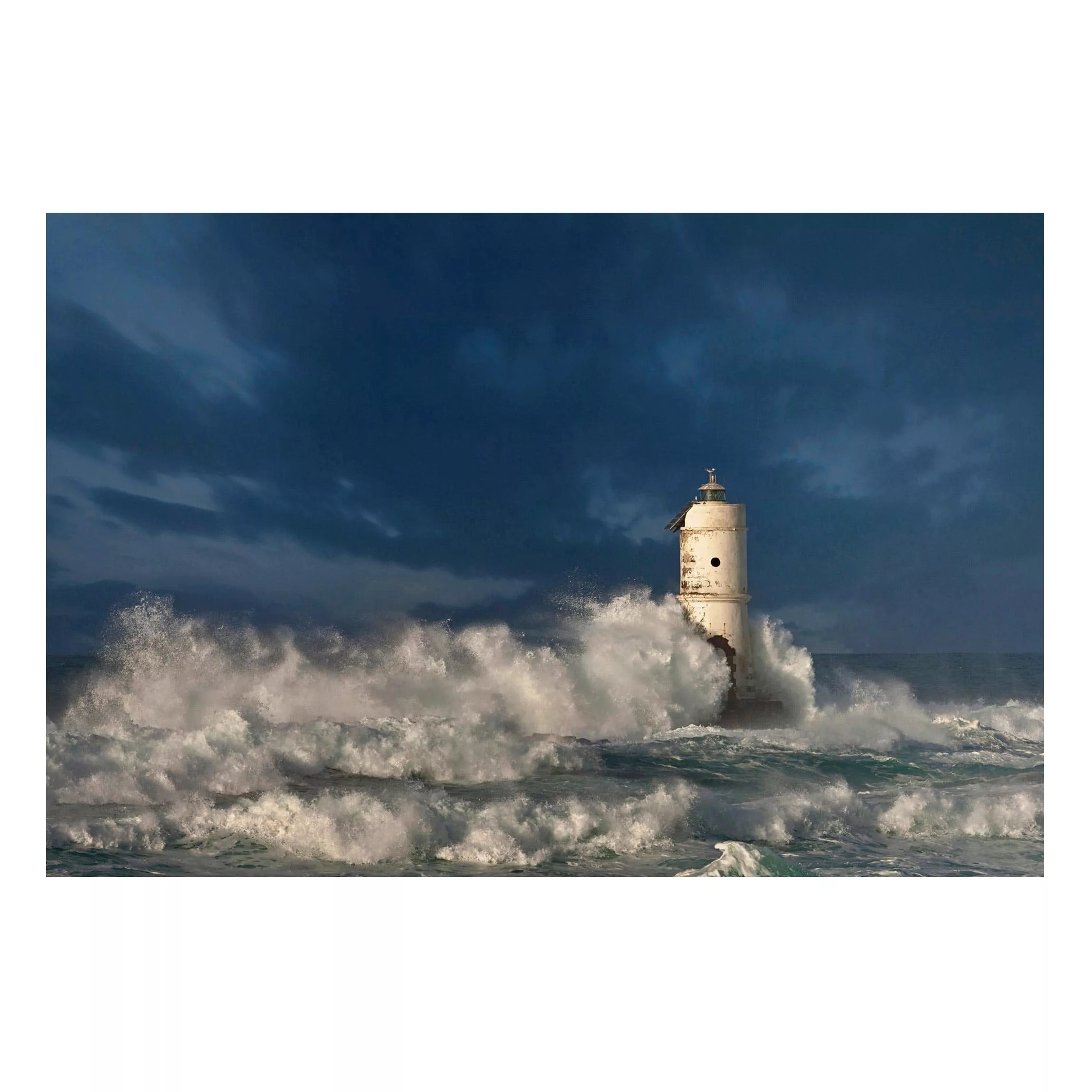 Magnettafel Strand - Querformat 3:2 Leuchtturm auf Sardinien günstig online kaufen