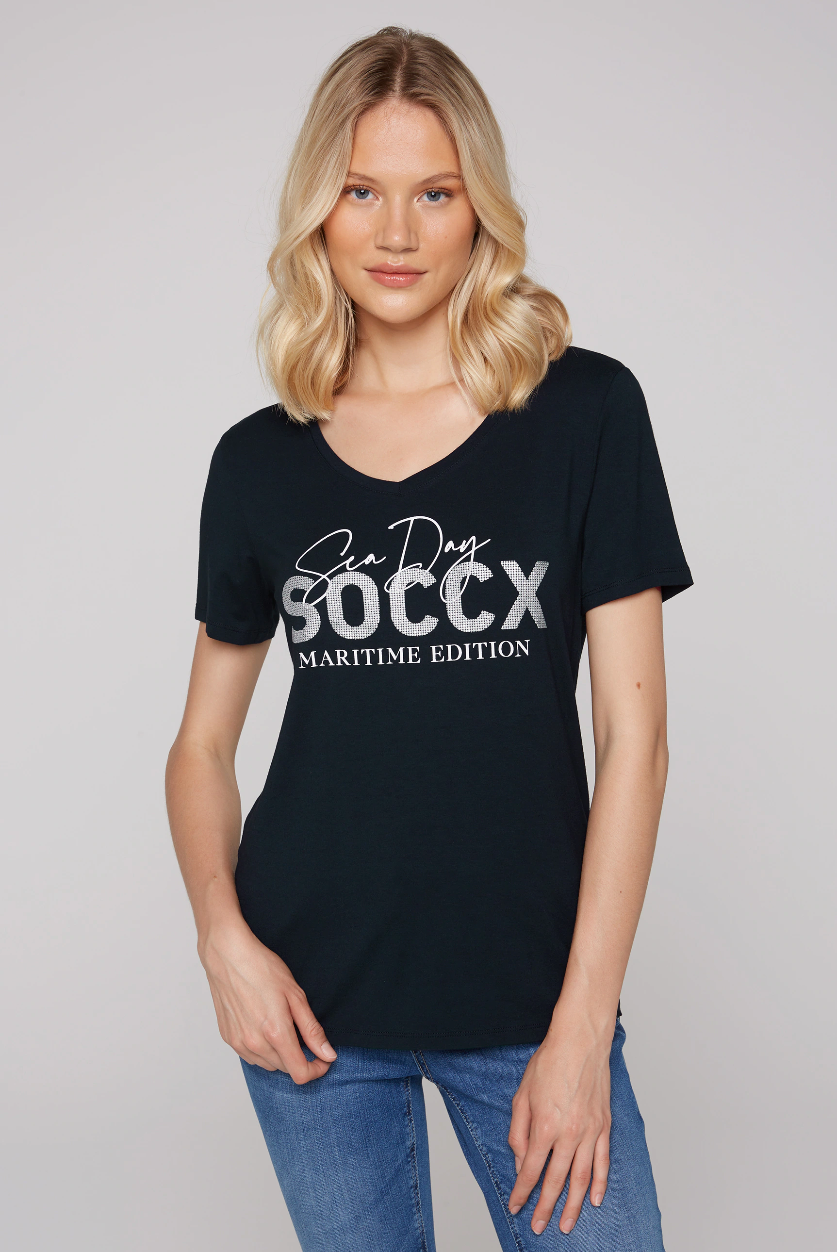 SOCCX Rundhalsshirt günstig online kaufen
