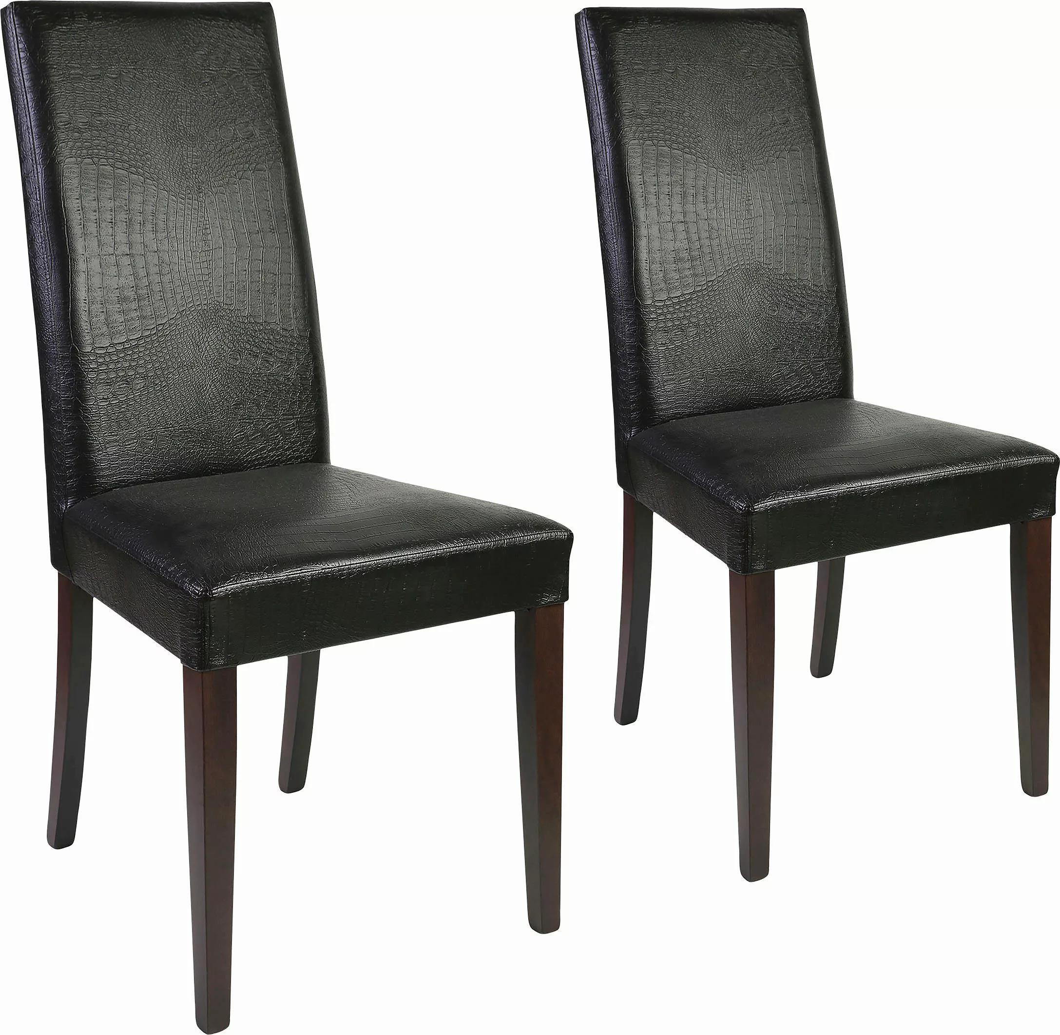 Home affaire Polsterstuhl "Java", (Set), 2 St., Kunstleder, Kunstlederbezug günstig online kaufen