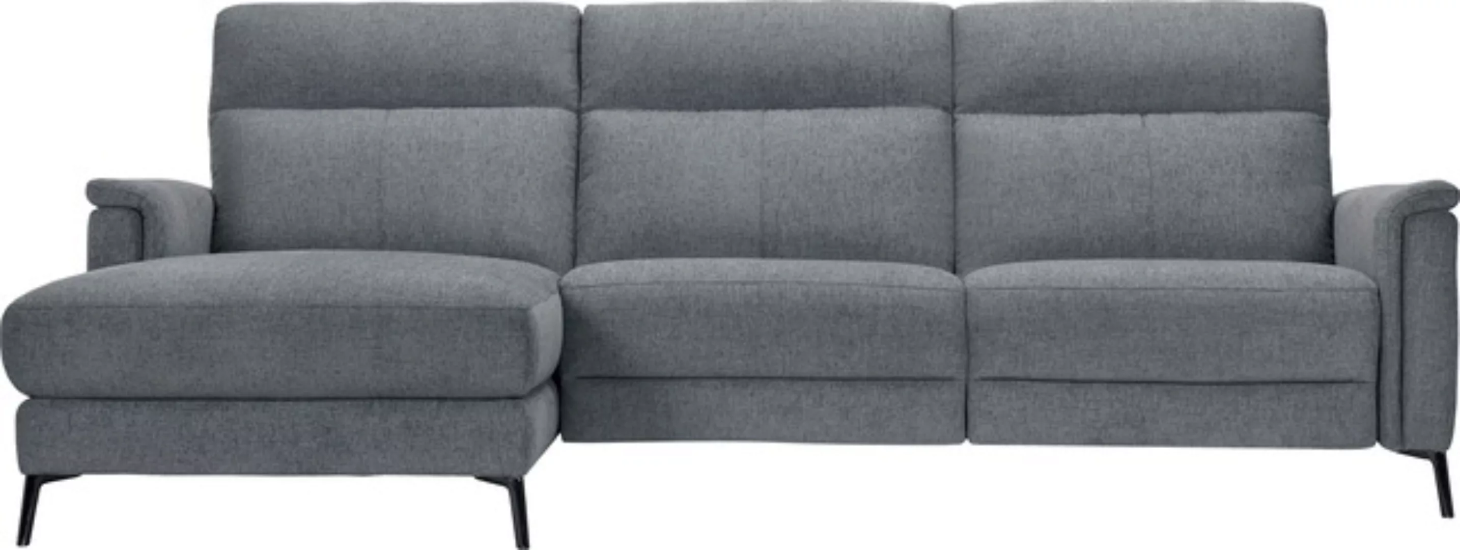 Places of Style Ecksofa "Barano, L-Form, 260cm, in Leder und Webstoff,", el günstig online kaufen