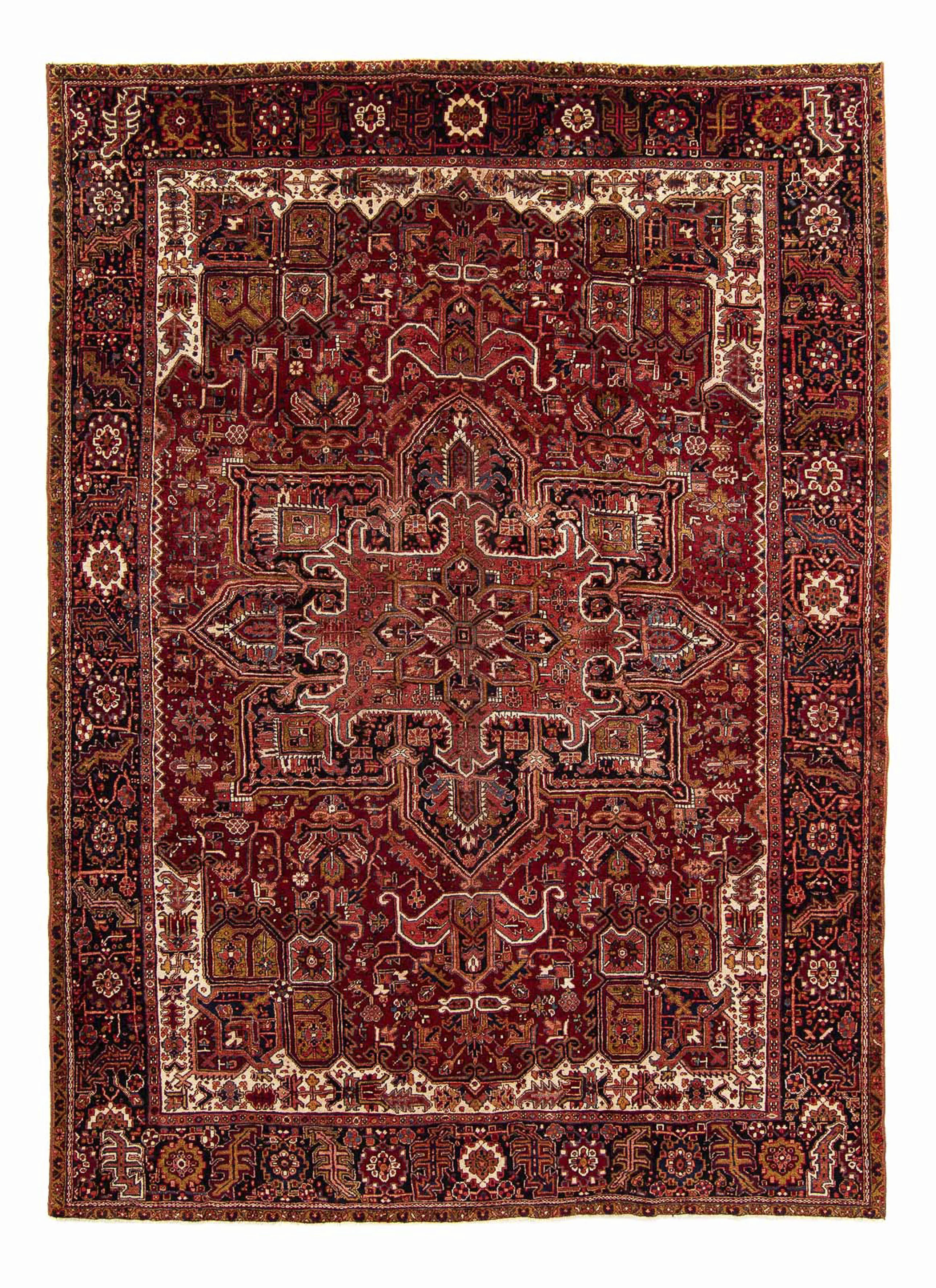 morgenland Orientteppich »Perser - Nomadic - 368 x 272 cm - dunkelrot«, rec günstig online kaufen