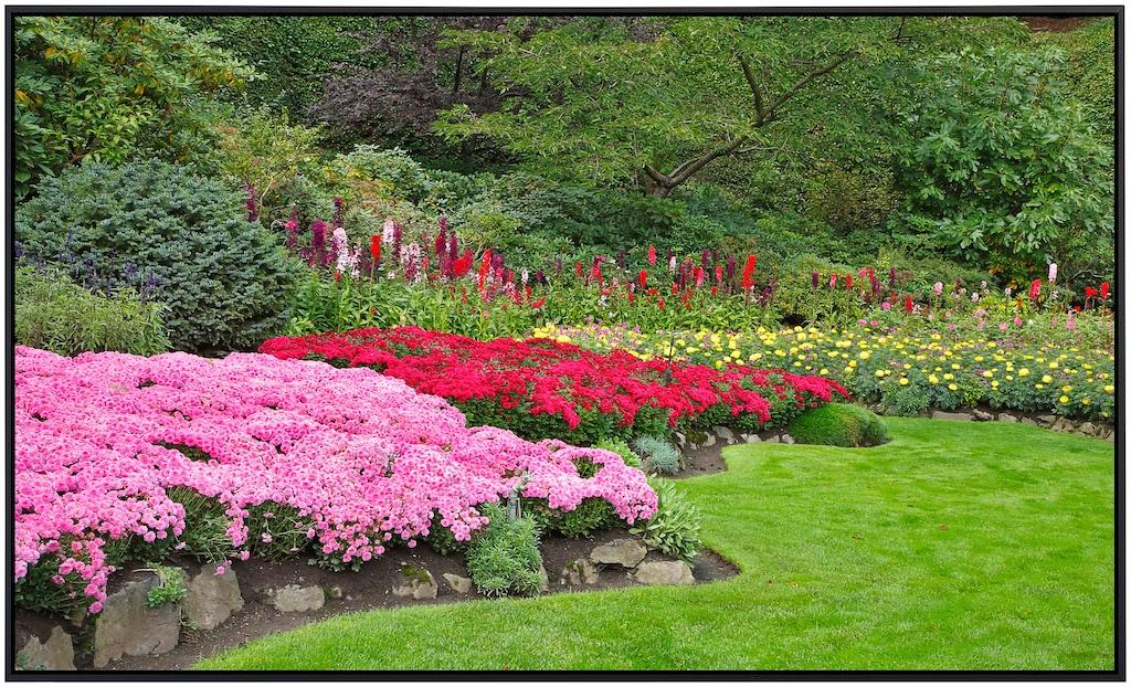 Papermoon Infrarotheizung »Blumen im Garten«, sehr angenehme Strahlungswärm günstig online kaufen
