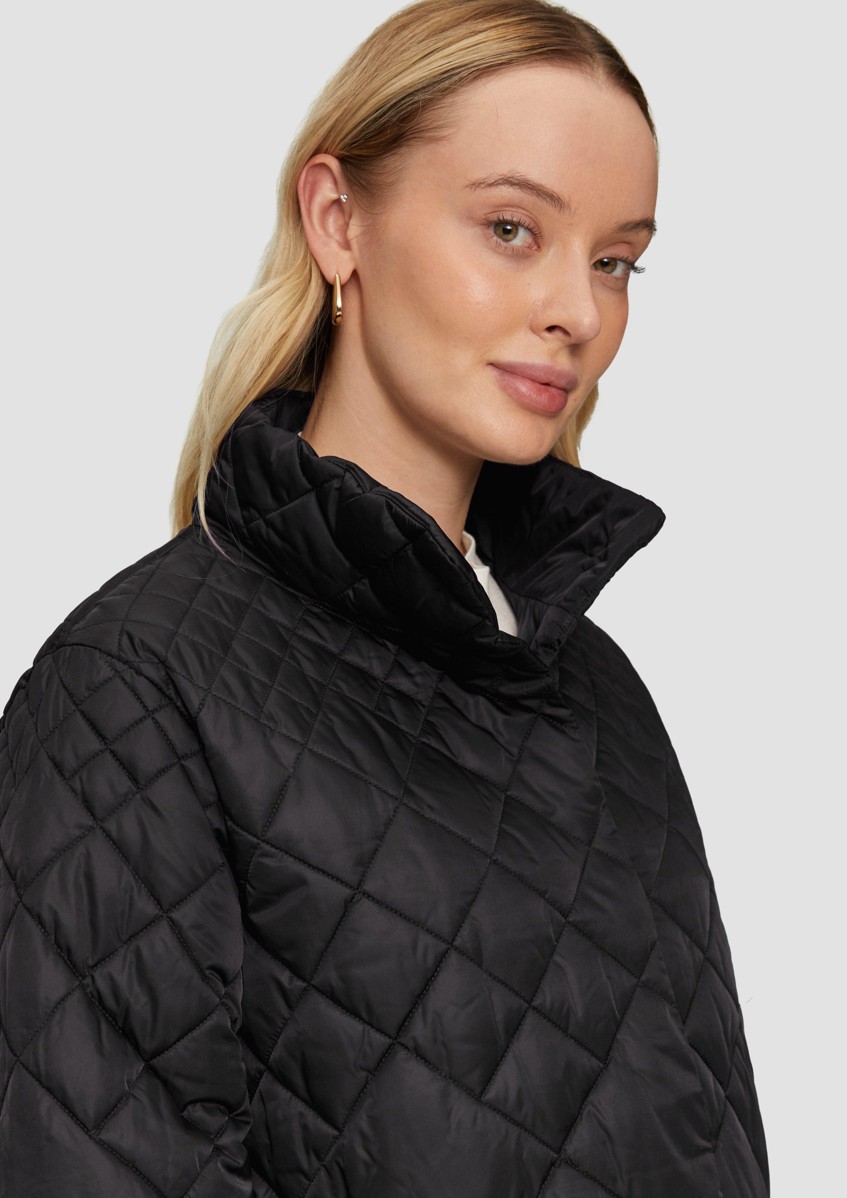 s.Oliver BLACK LABEL Funktionsjacke Ausgestellte Steppjacke günstig online kaufen