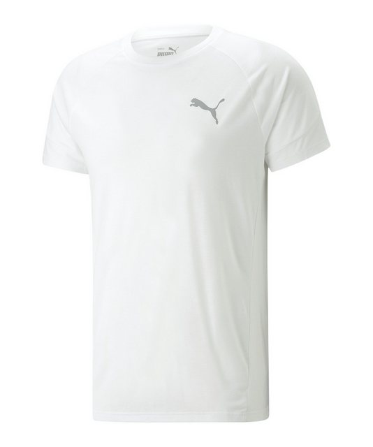 PUMA T-Shirt PUMA Evostripe T-Shirt Weiß Polyester günstig online kaufen