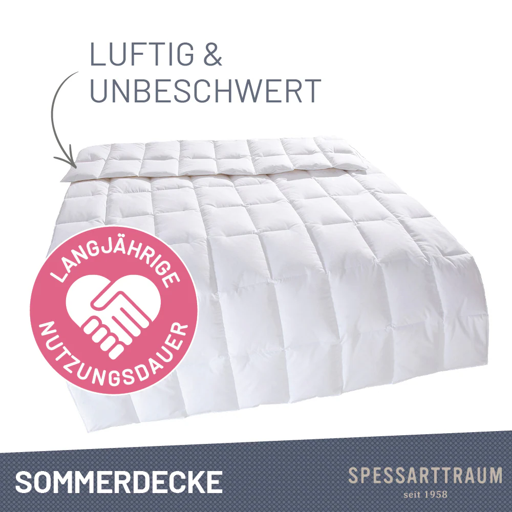 SPESSARTTRAUM Daunenbettdecke »Arosa Bettdecke min 135x200 cm & weitere Grö günstig online kaufen