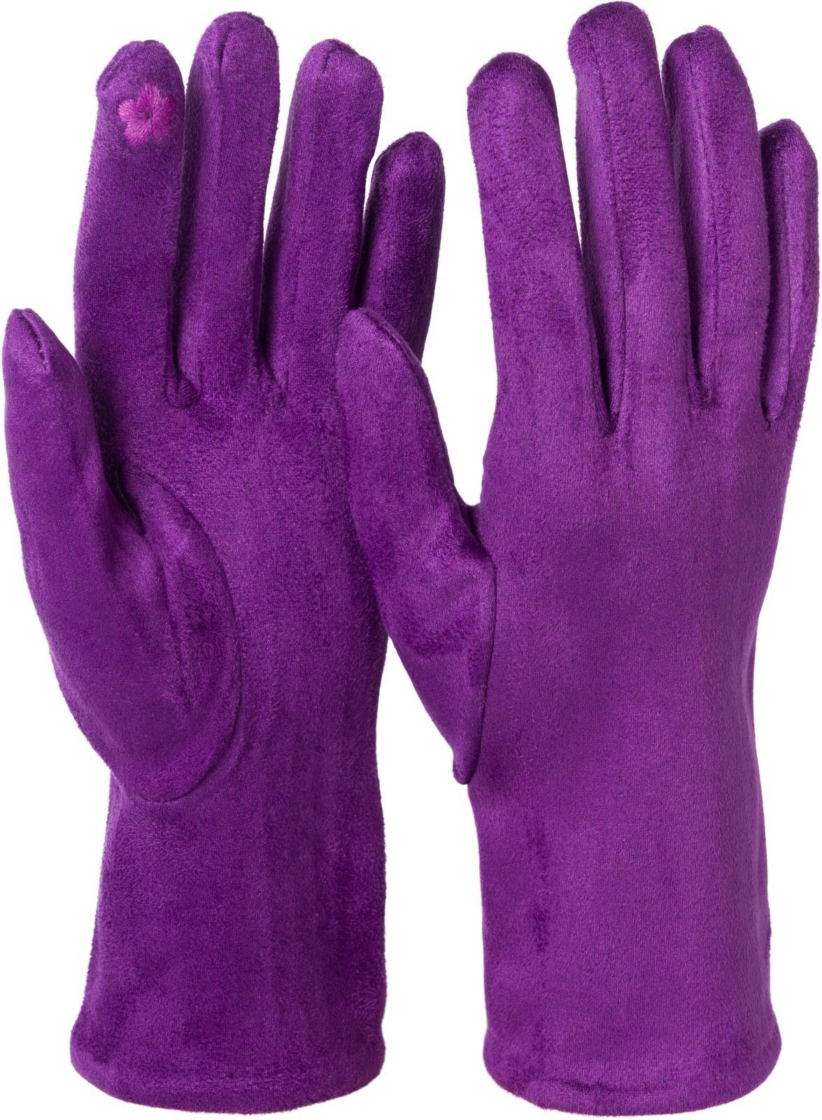 styleBREAKER Strickhandschuhe Touchscreen Stoff Handschuhe mit günstig online kaufen