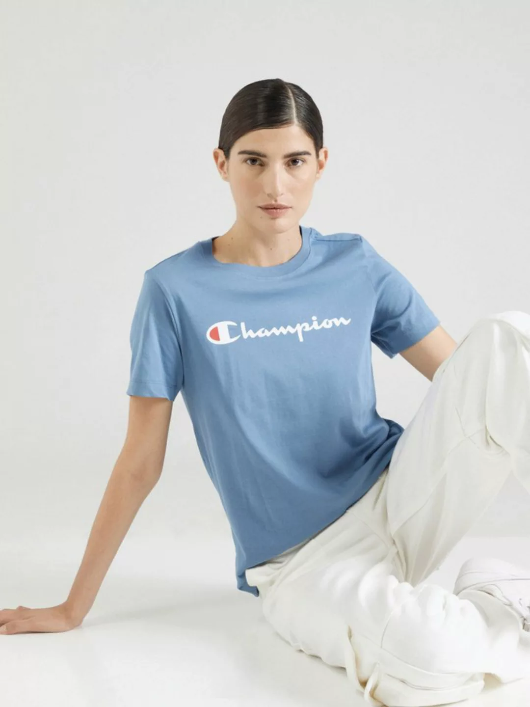 Champion Authentic Athletic Apparel T-Shirt (1-tlg) Stickerei günstig online kaufen