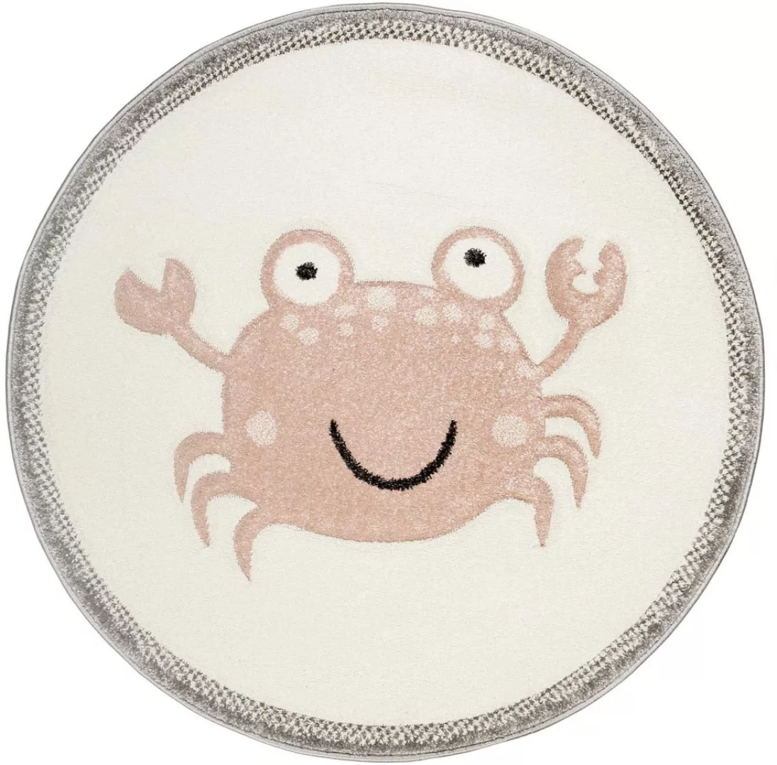 Esprit Teppich »Crab ESP-21074«, rund, Rundteppich mit Krabben Motiv günstig online kaufen