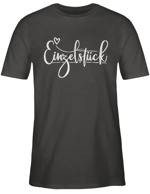 Shirtracer T-Shirt Einzelstück mit Herz Valentinstag Partner Liebe günstig online kaufen