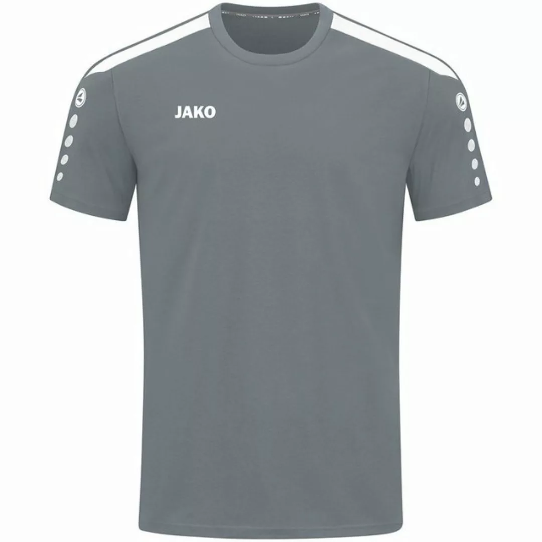 Jako Kurzarmshirt T-Shirt Power steingrau günstig online kaufen