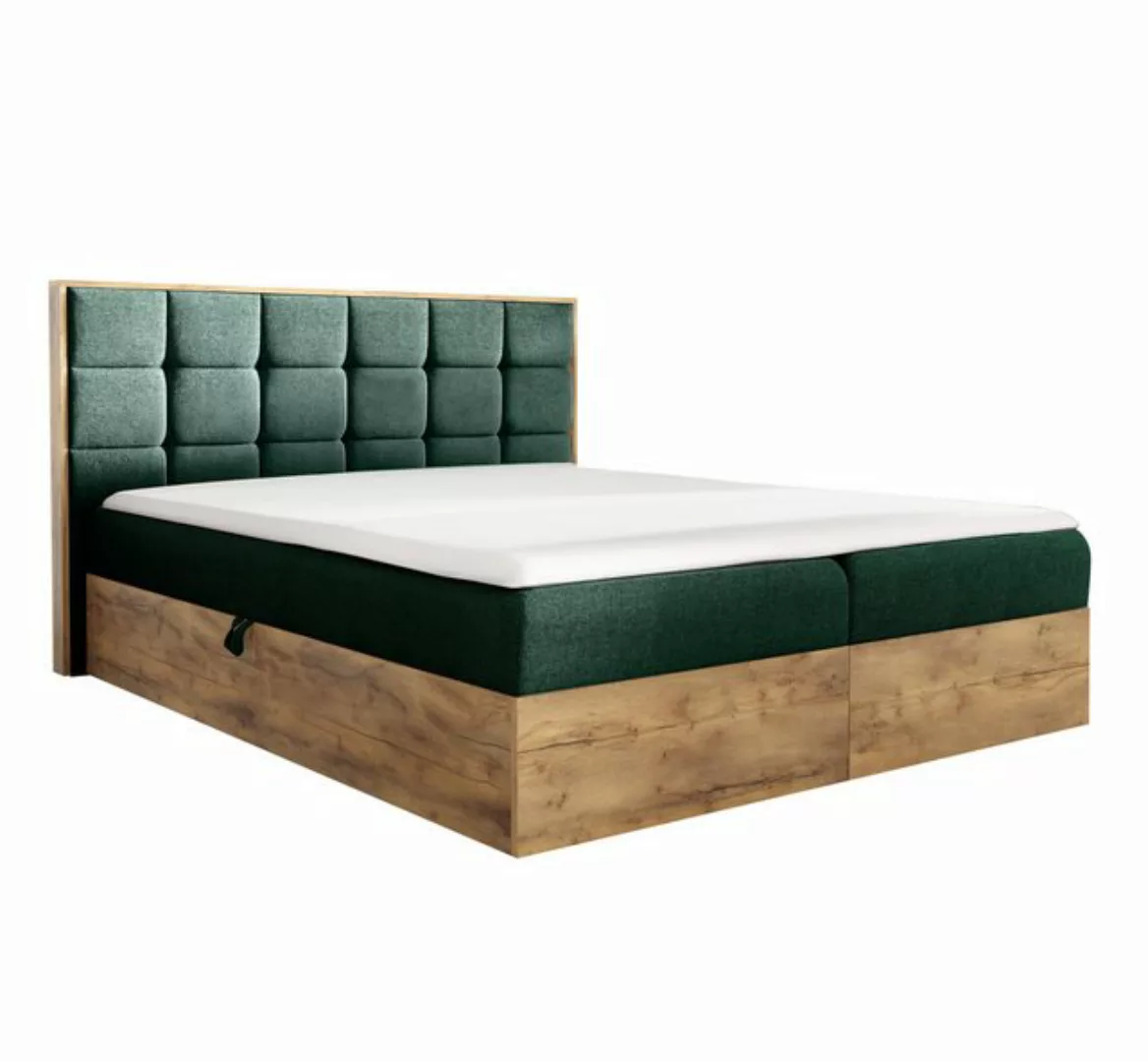 Furnix Boxspringbett ZONNI 120-200x200 mit Bettkasten aus Möbelplatten und günstig online kaufen