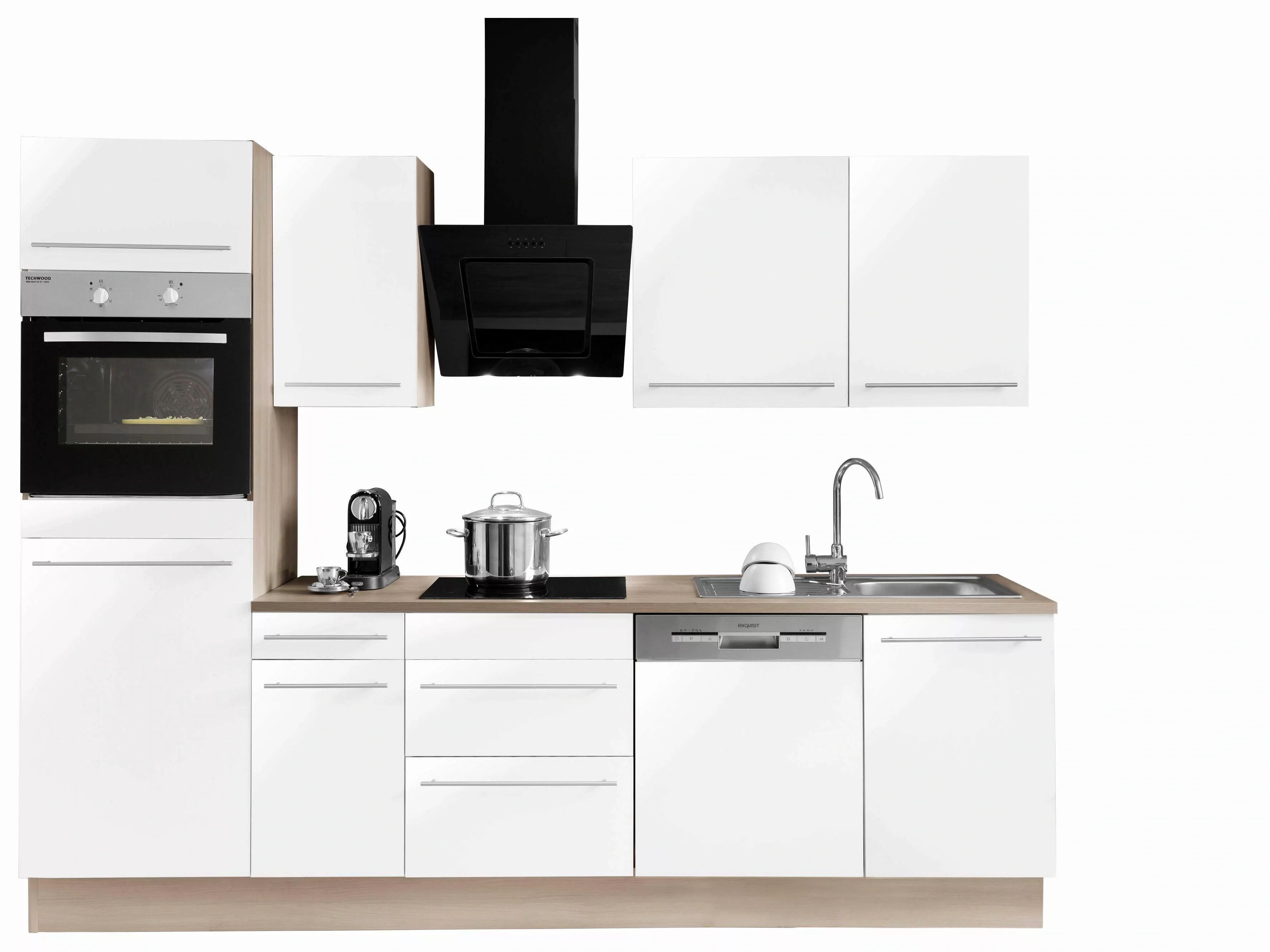 OPTIFIT Küchenzeile "Bern", Breite 270 cm, wahlweise mit E-Geräten günstig online kaufen