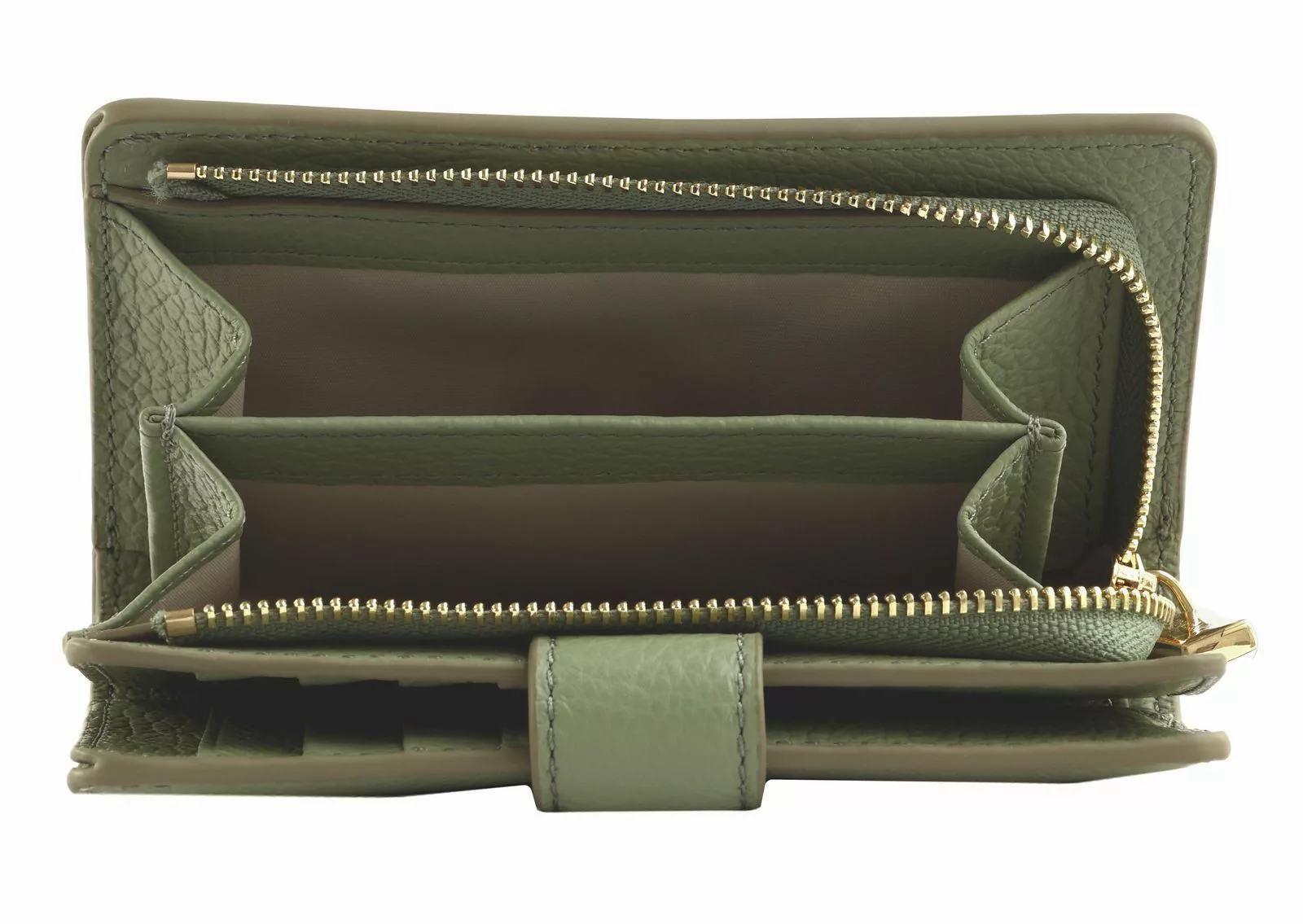 COCCINELLE Geldbörse Mini Wallet Grained Leather, günstig online kaufen