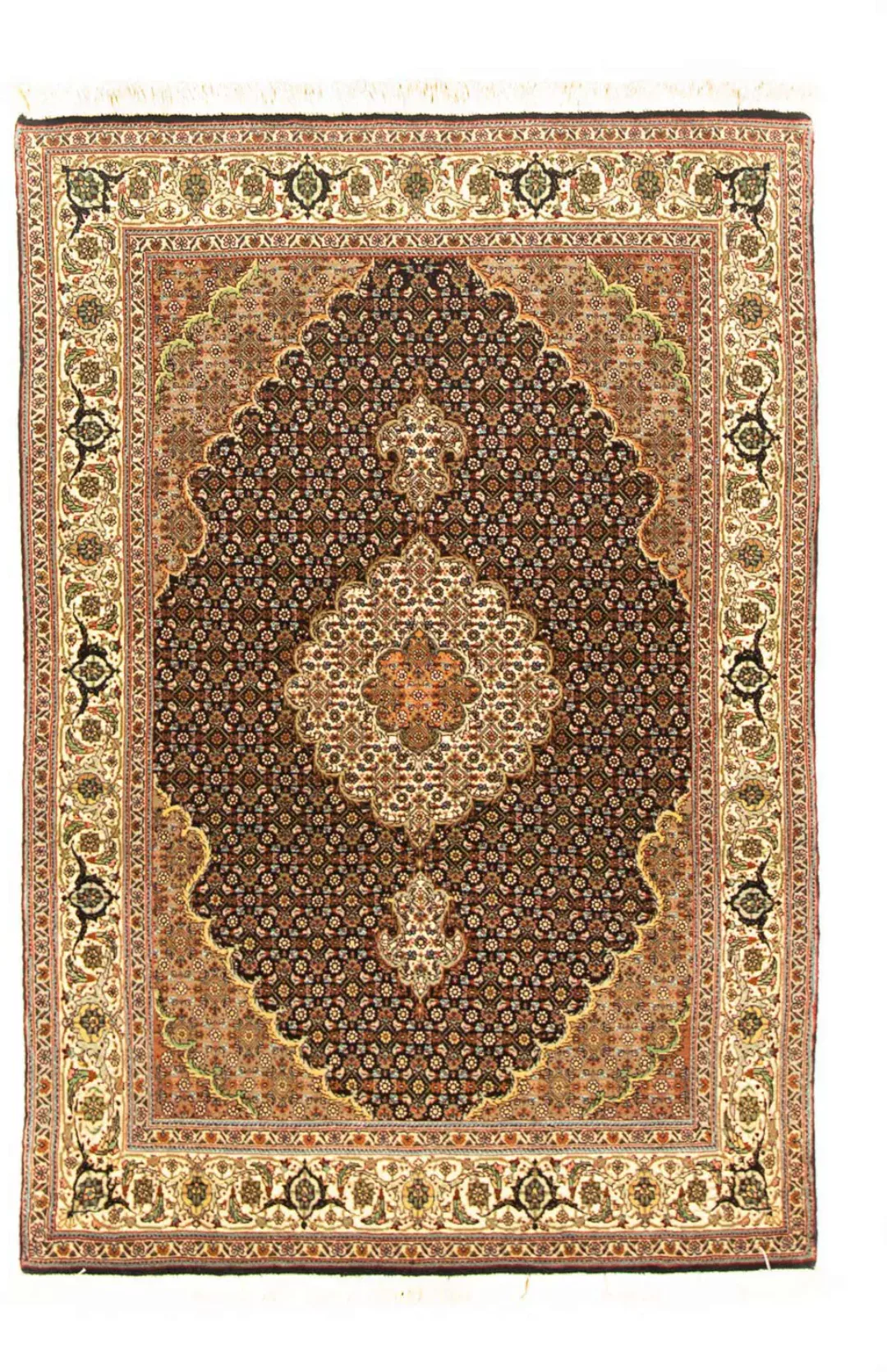 morgenland Orientteppich »Perser - Täbriz - Royal - 150 x 105 cm - dunkelbl günstig online kaufen
