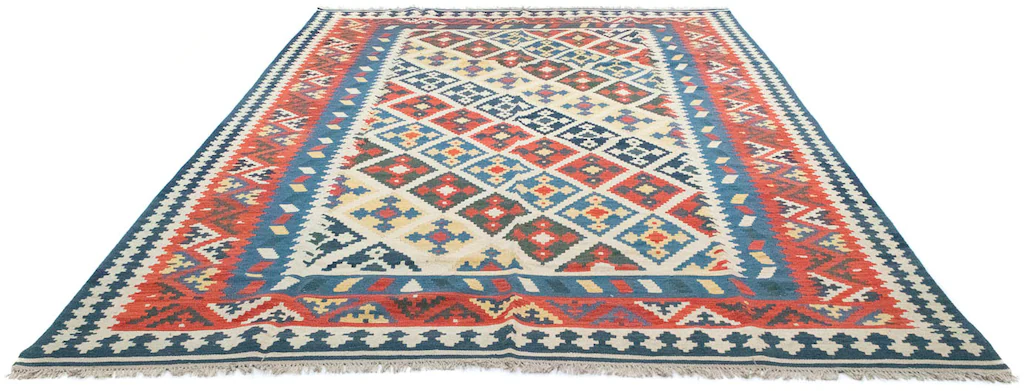 morgenland Wollteppich »Kelim Fars Teppich handgewebt mehrfarbig«, rechteck günstig online kaufen
