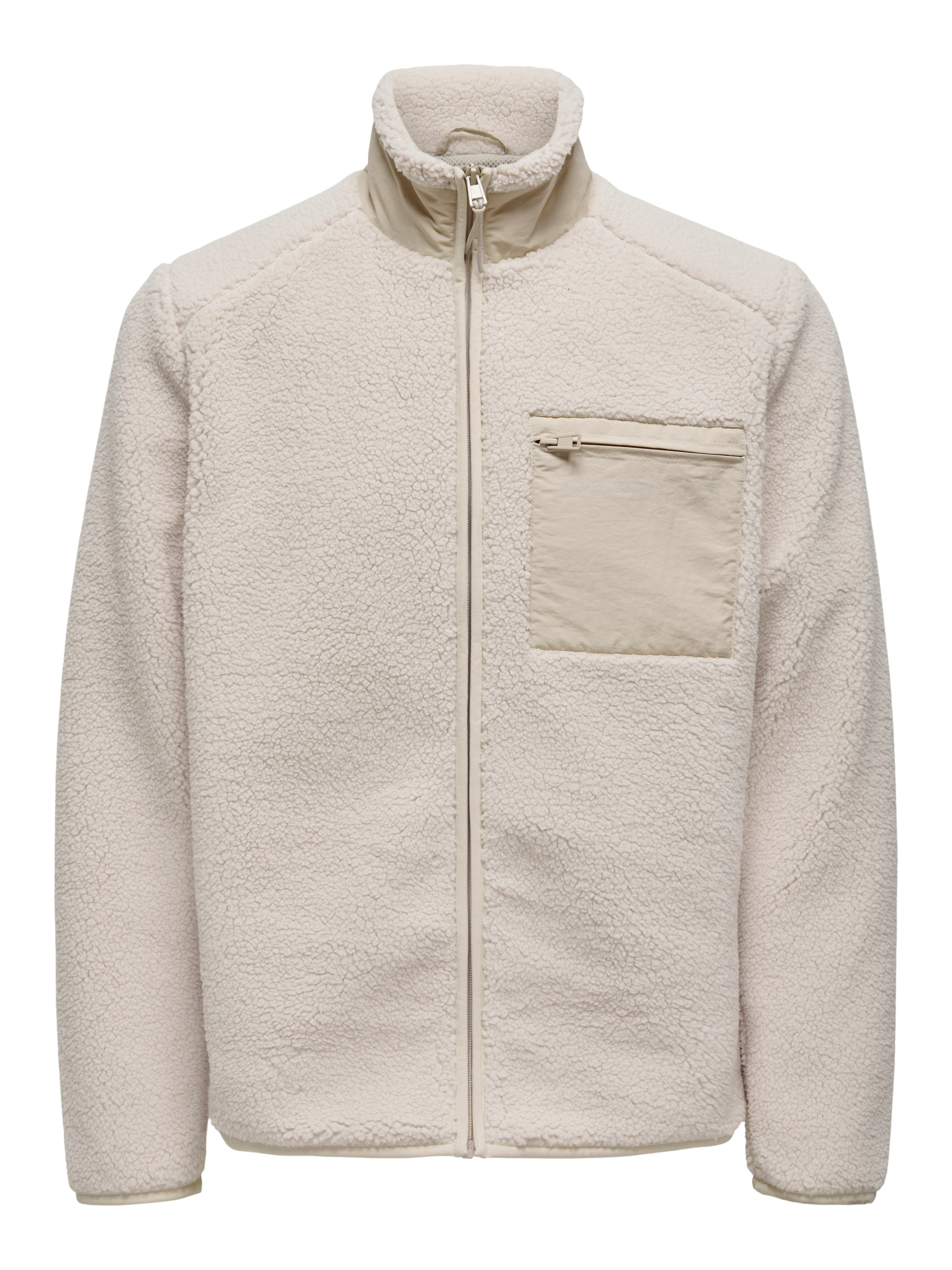 ONLY & SONS Strickfleecejacke "ONSDALLAS LIFE SHERPA JACKET OTW VD" günstig online kaufen