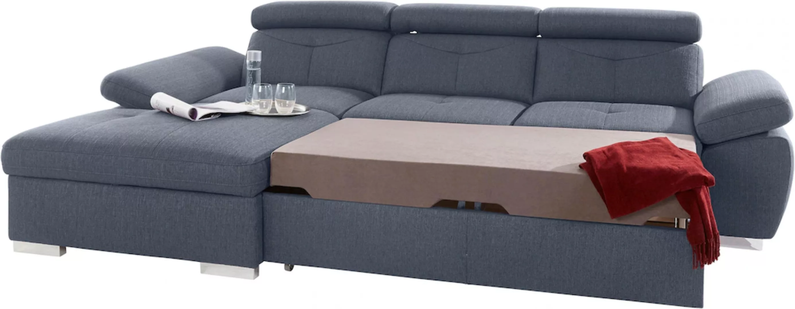 exxpo - sofa fashion Ecksofa »Spring, L-Form« günstig online kaufen