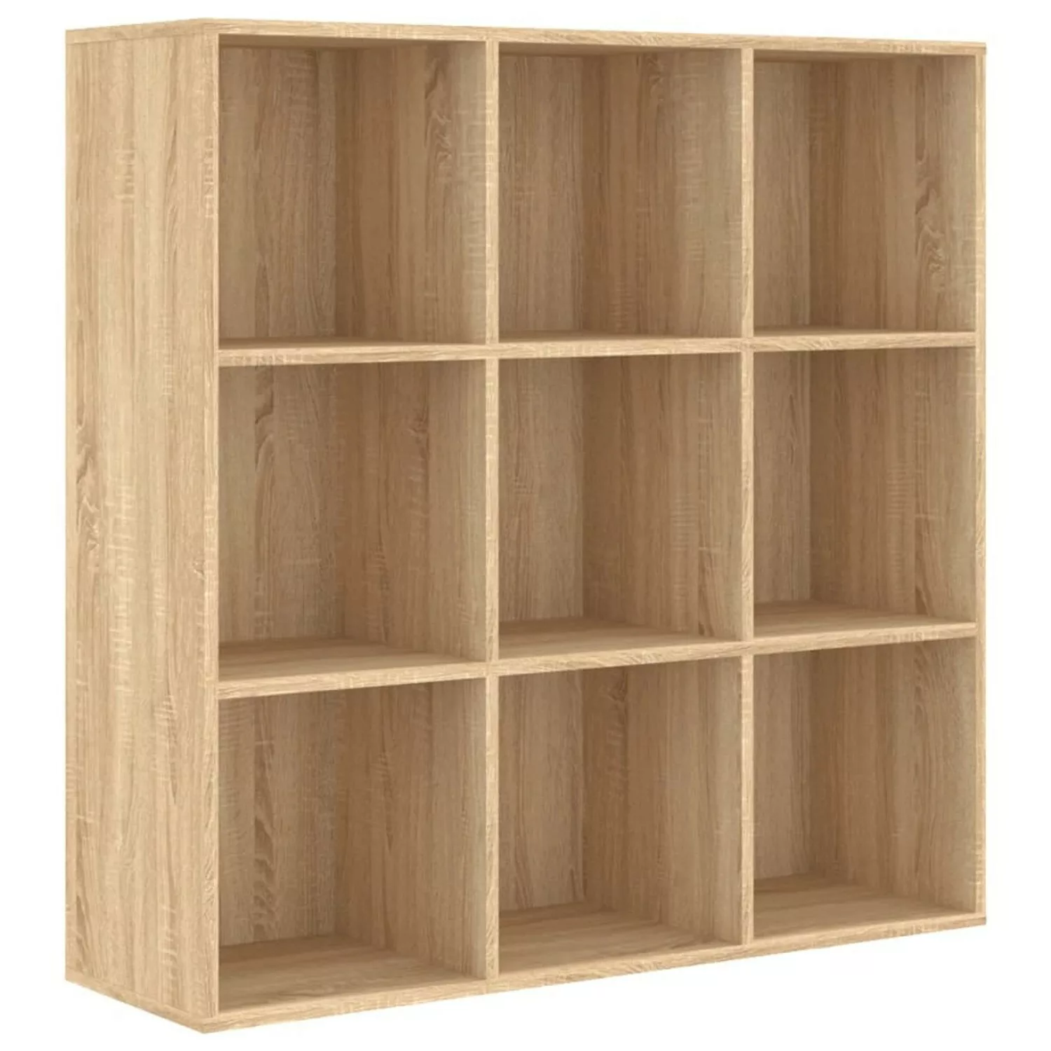 Bücherregal Sonoma-eiche 98 X 30 X 98 Cm Spanplatte günstig online kaufen