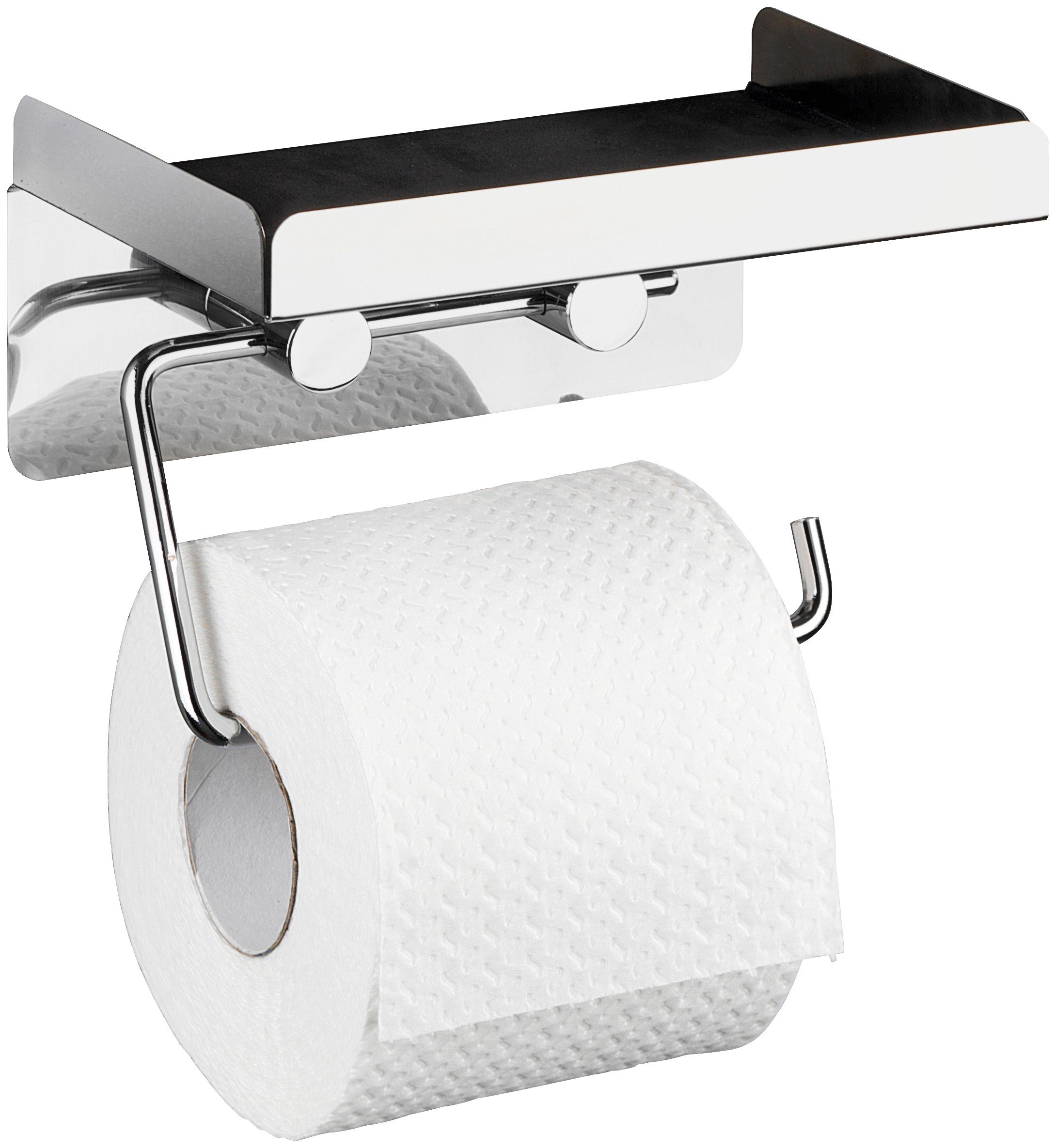 WENKO Toilettenpapierhalter, 2in1 Kombination günstig online kaufen