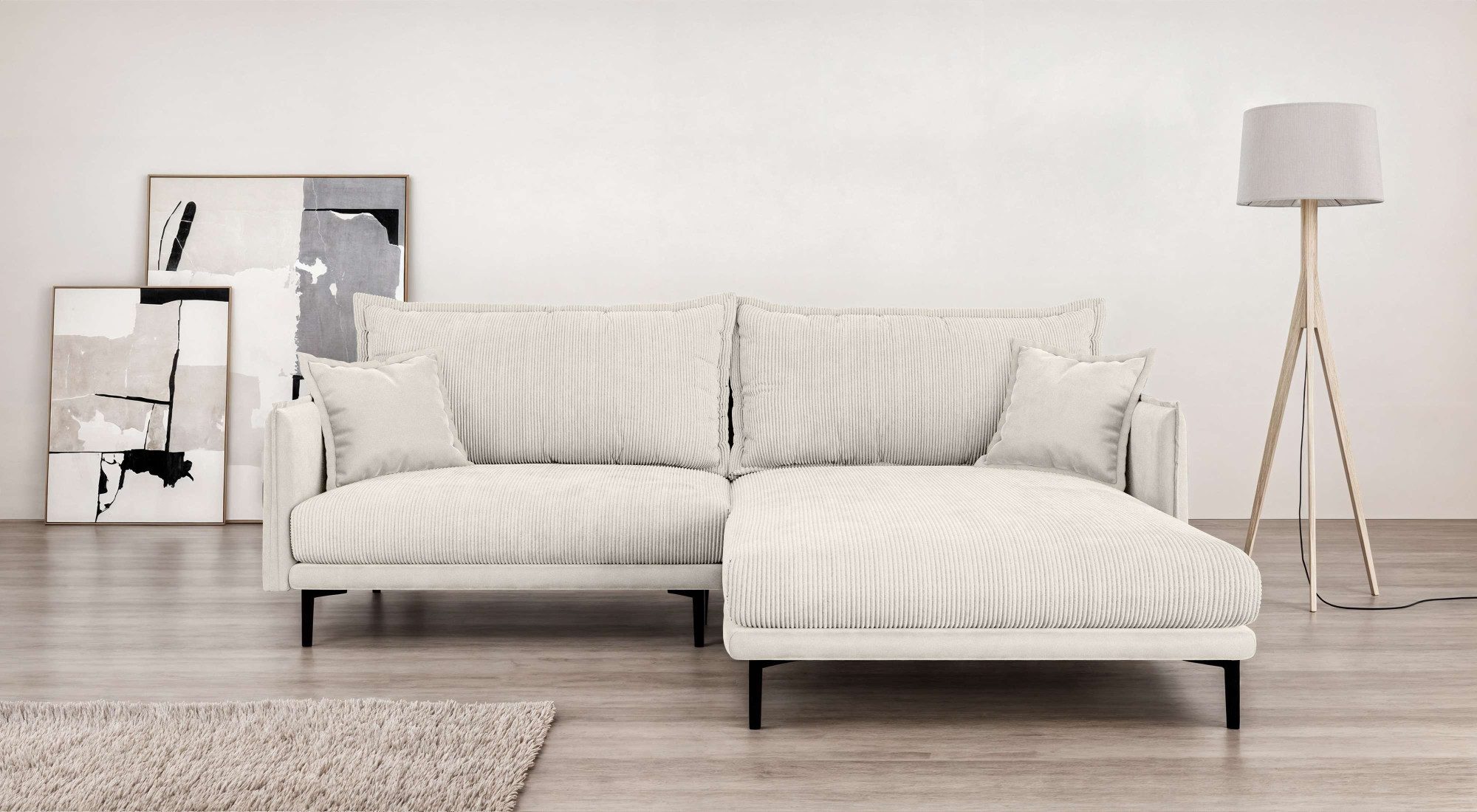 INOSIGN Ecksofa "ALEXANDRIA mit Recamiere rechts oder links bestellbar, mod günstig online kaufen