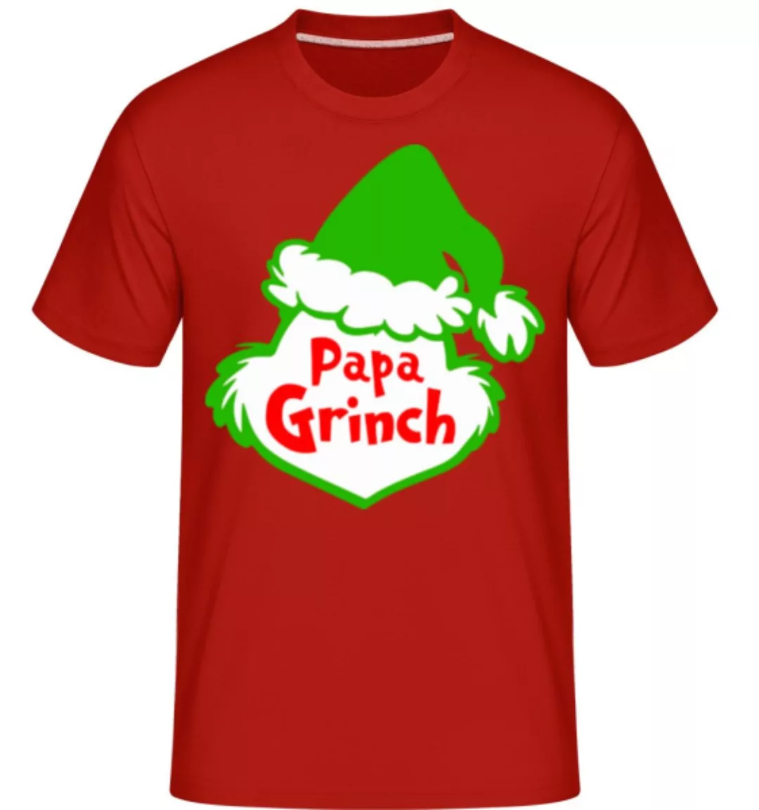 Papa Grinch · Shirtinator Männer T-Shirt günstig online kaufen