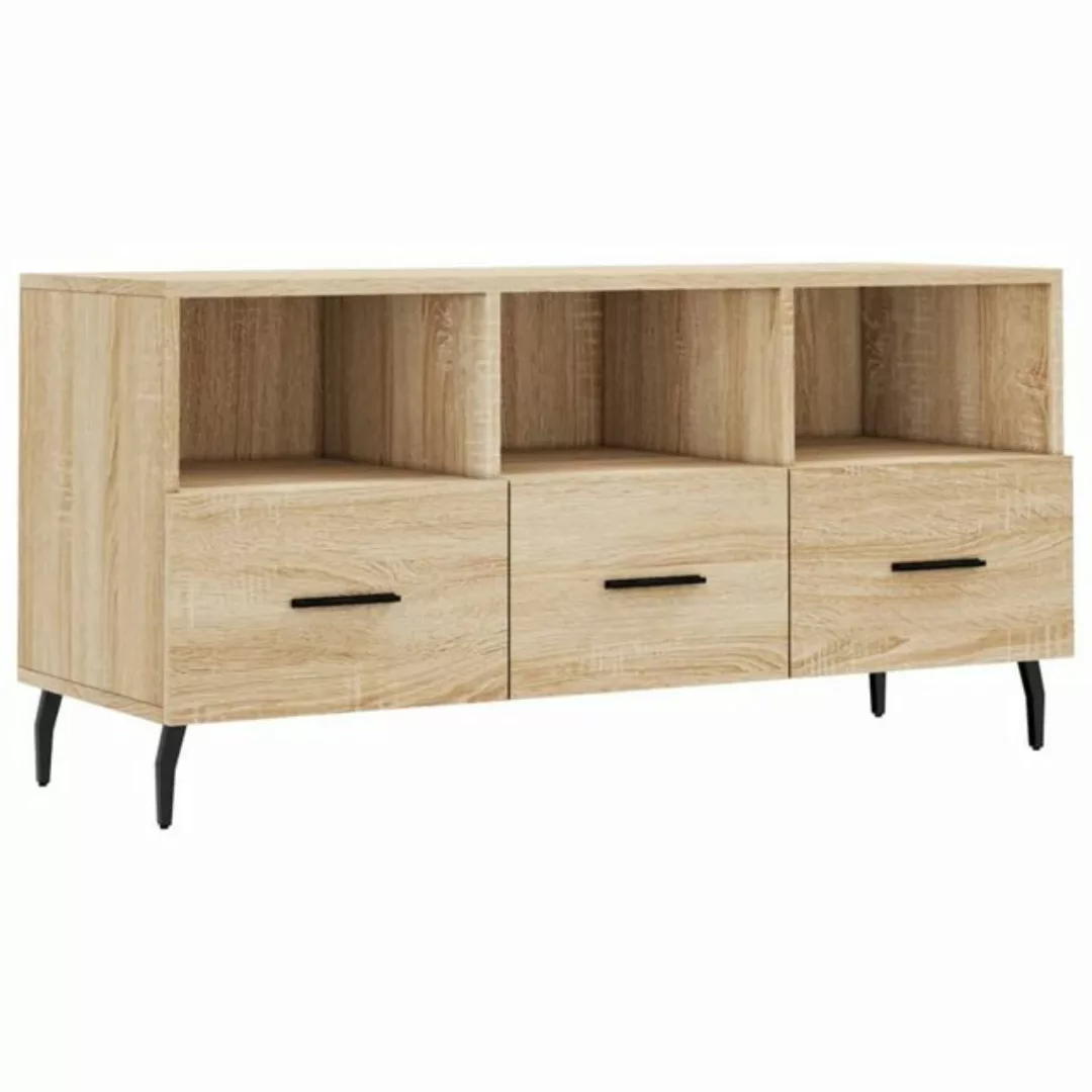 furnicato TV-Schrank Sonoma-Eiche 102x36x50 cm Holzwerkstoff günstig online kaufen