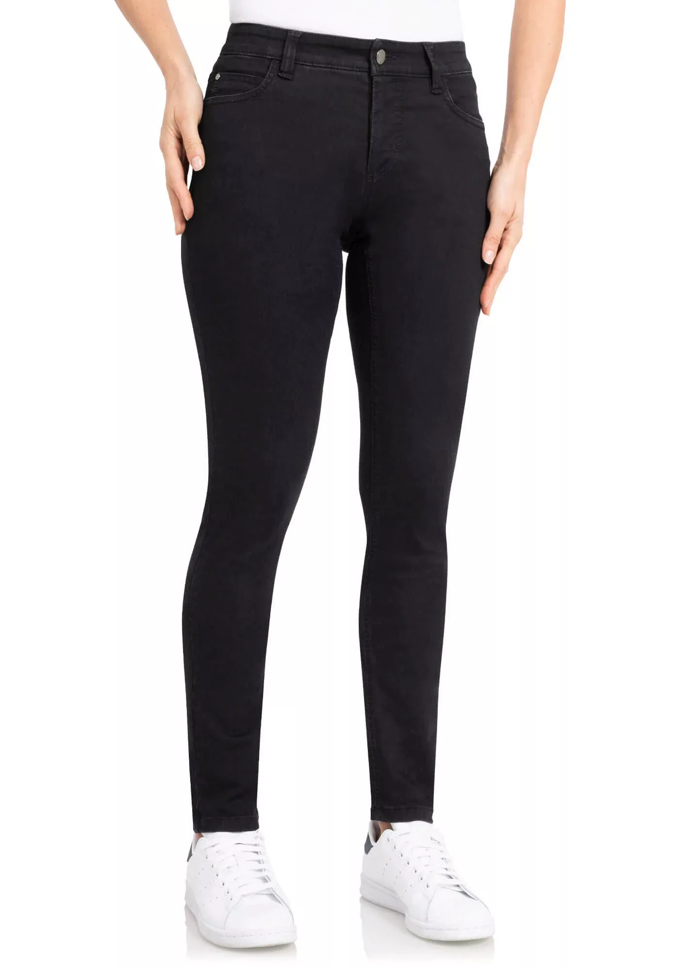 wonderjeans Skinny-fit-Jeans Schmaler Skinny-Fit in hochelastischer Qualitä günstig online kaufen