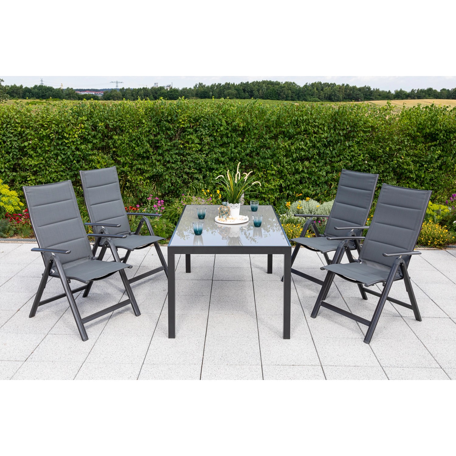 MERXX Garten-Essgruppe Taviano, (Set, 5-tlg), 4 günstig online kaufen