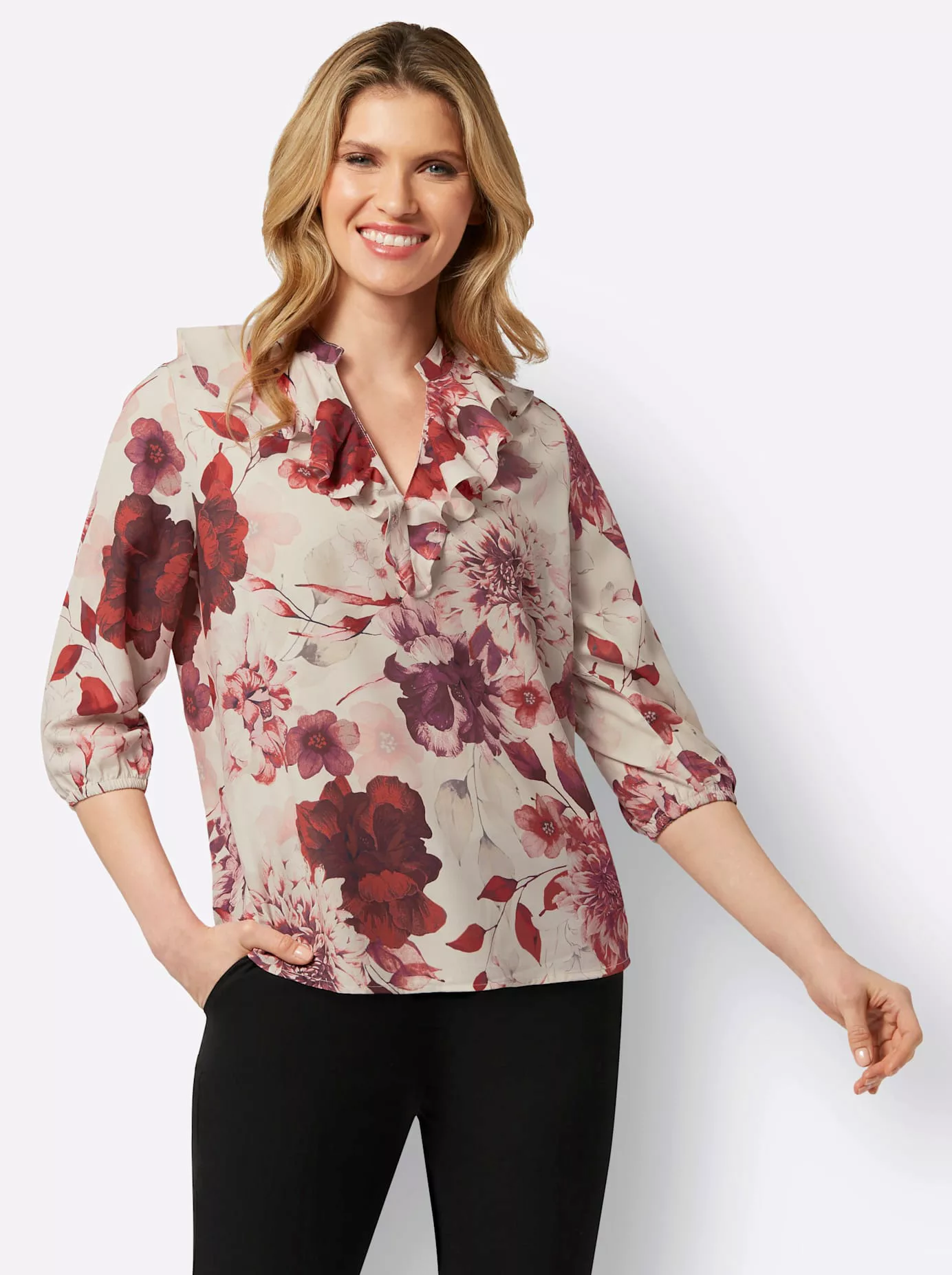 Classic Basics Flanellbluse günstig online kaufen