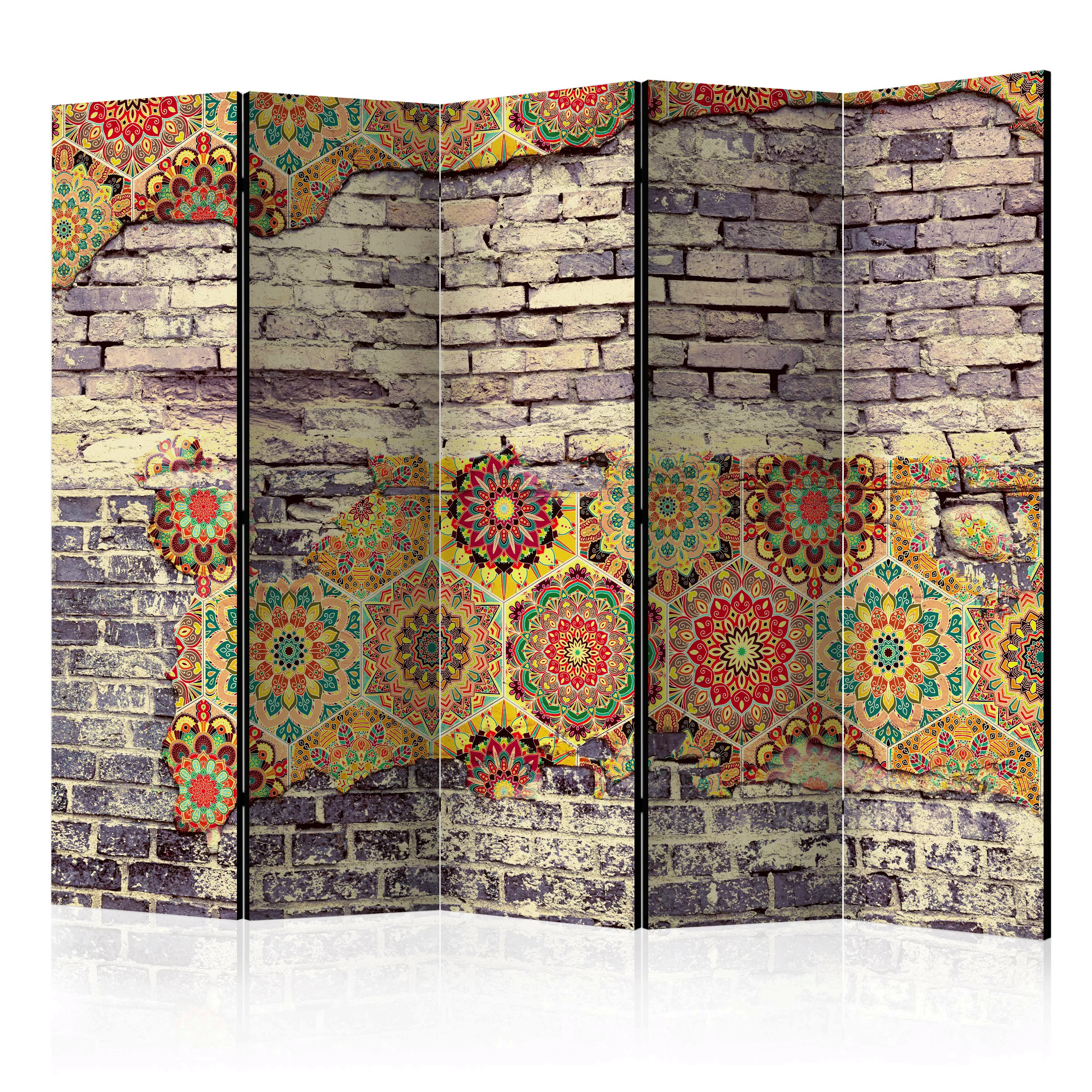 5-teiliges Paravent - Colourful Equation Ii [room Dividers] günstig online kaufen